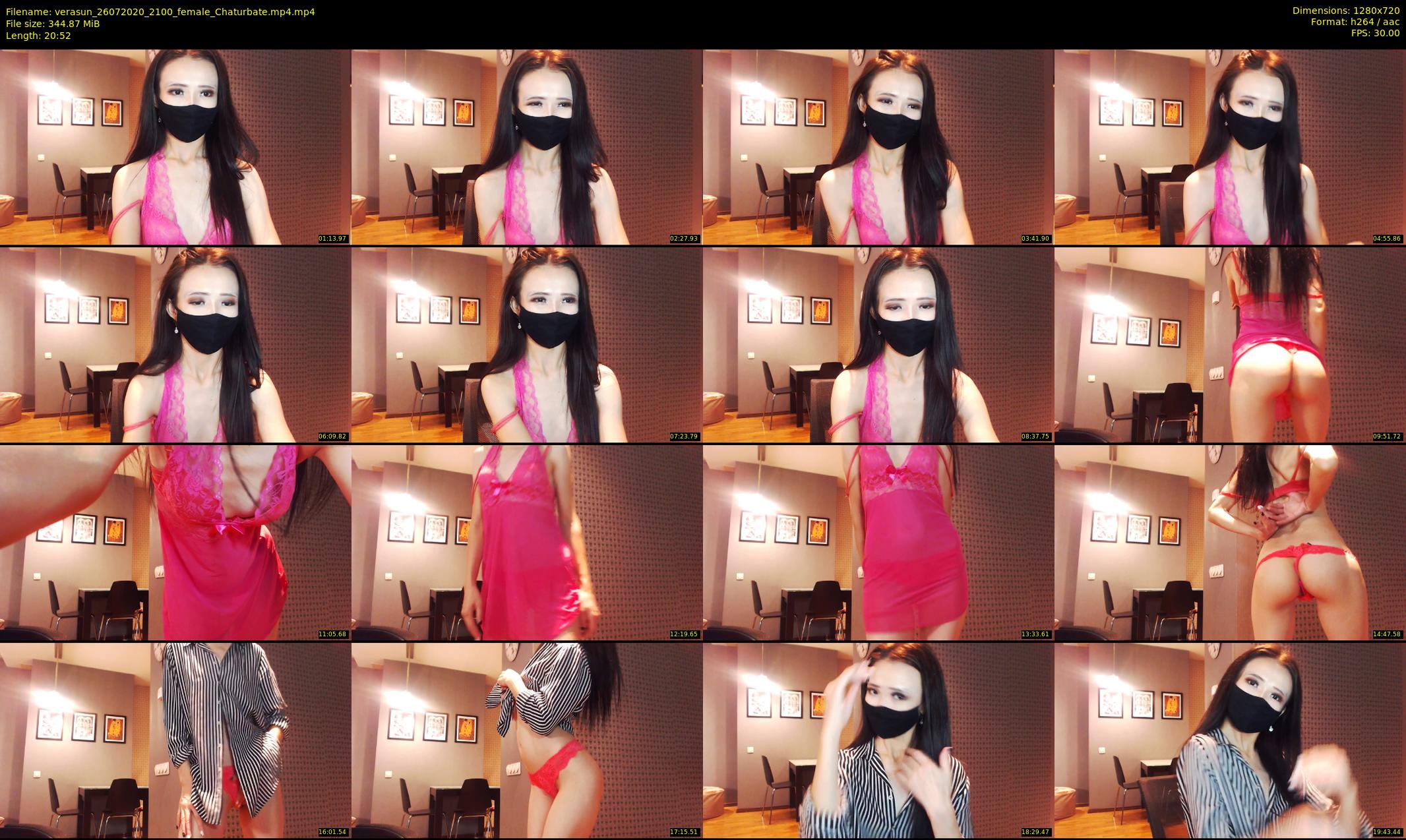 verasun — 21 minute Chaturbate female cam show recording, 720p, Jul 26, 2020
