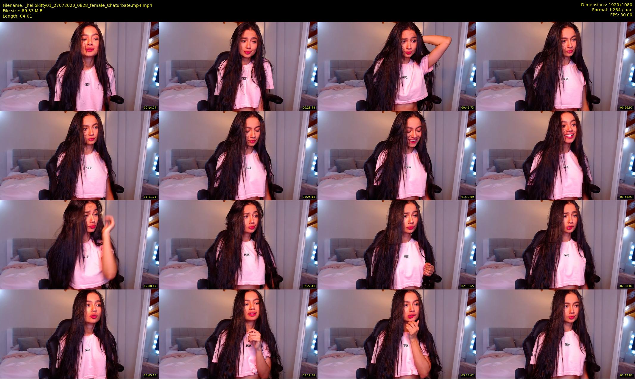 _hellokitty01 — 5 minute Chaturbate female cam show recording, 1080p, Jul 27, 2020