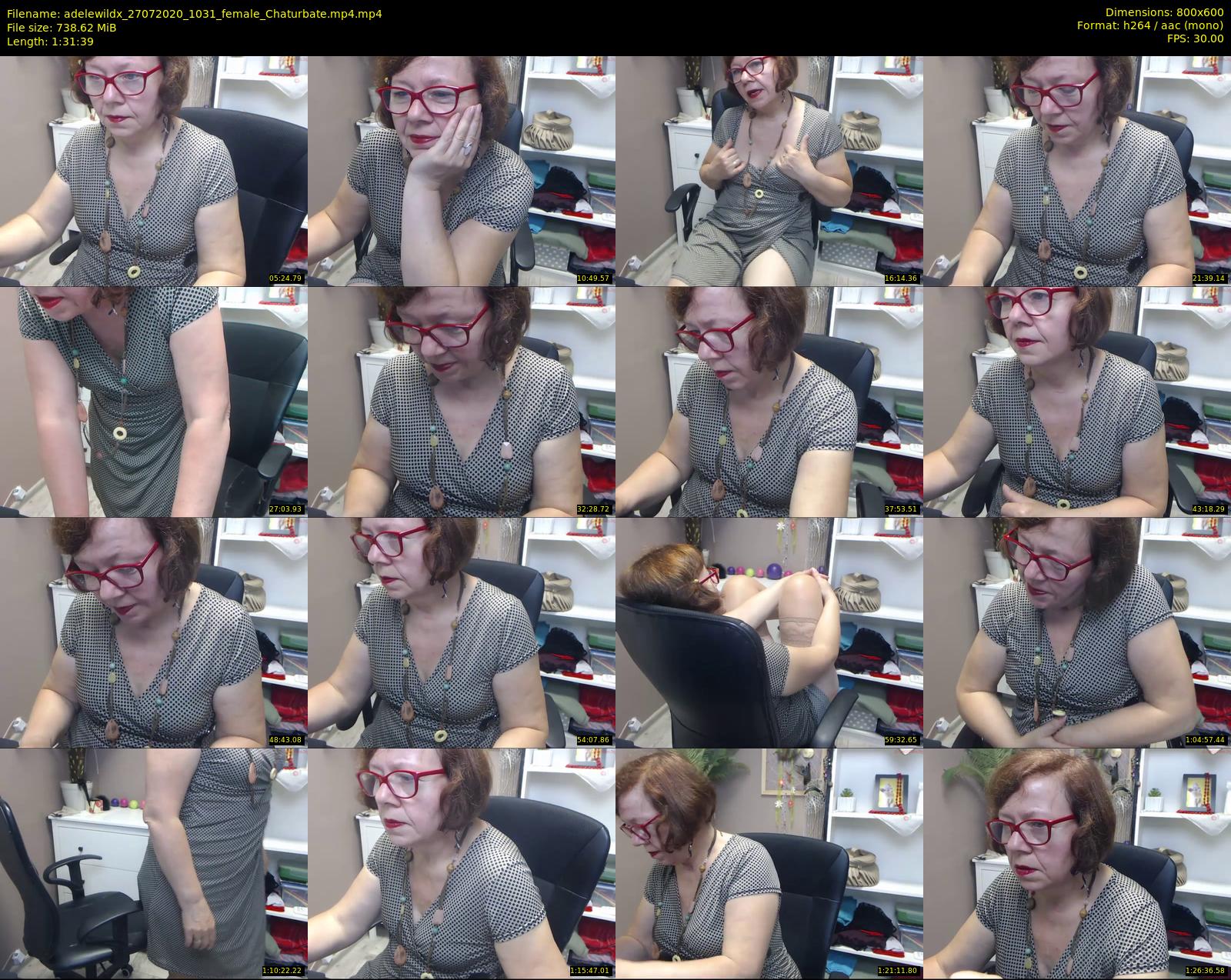 adelewildx — 92 minute Chaturbate female cam show recording, 480p, Jul 27, 2020