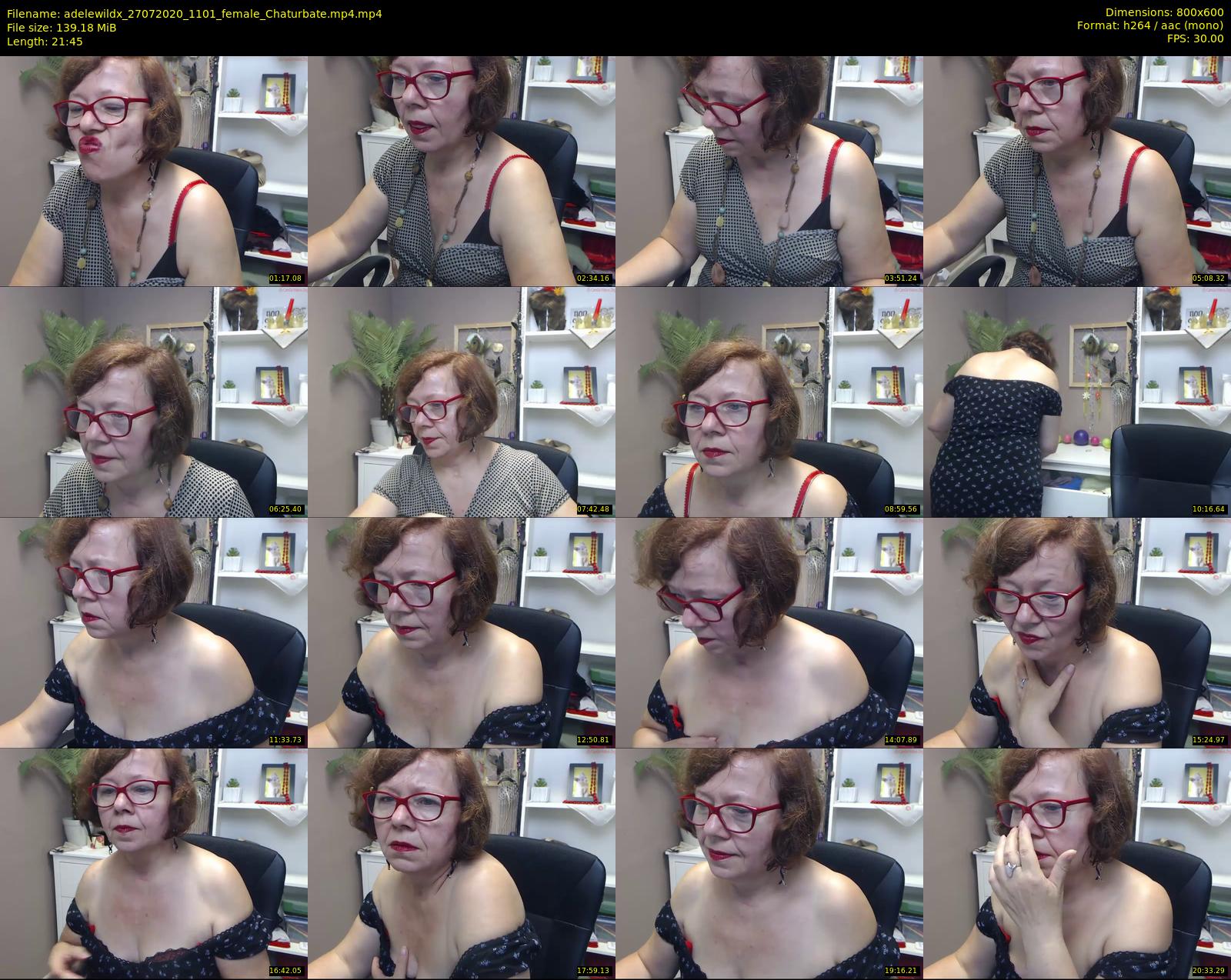 adelewildx — 22 minute Chaturbate female cam show recording, 480p, Jul 27, 2020