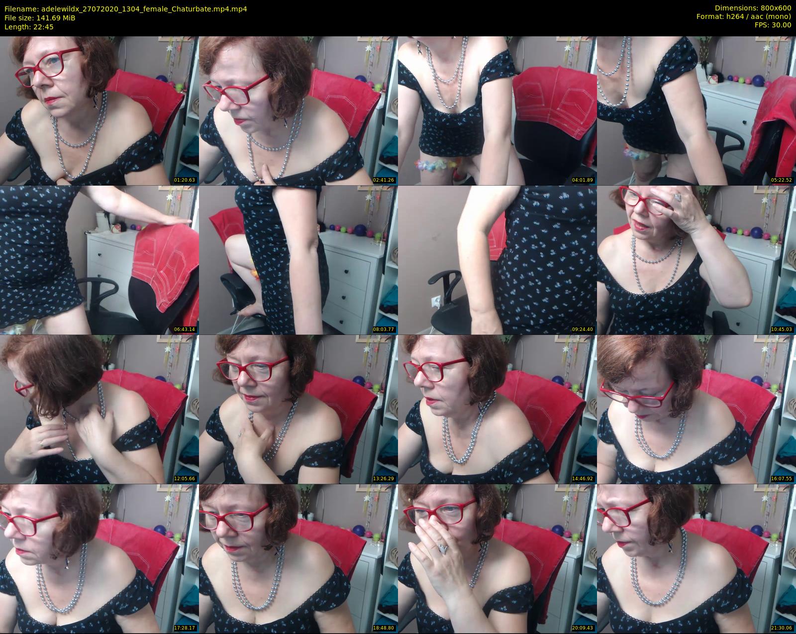 adelewildx — 23 minute Chaturbate female cam show recording, 480p, Jul 27, 2020