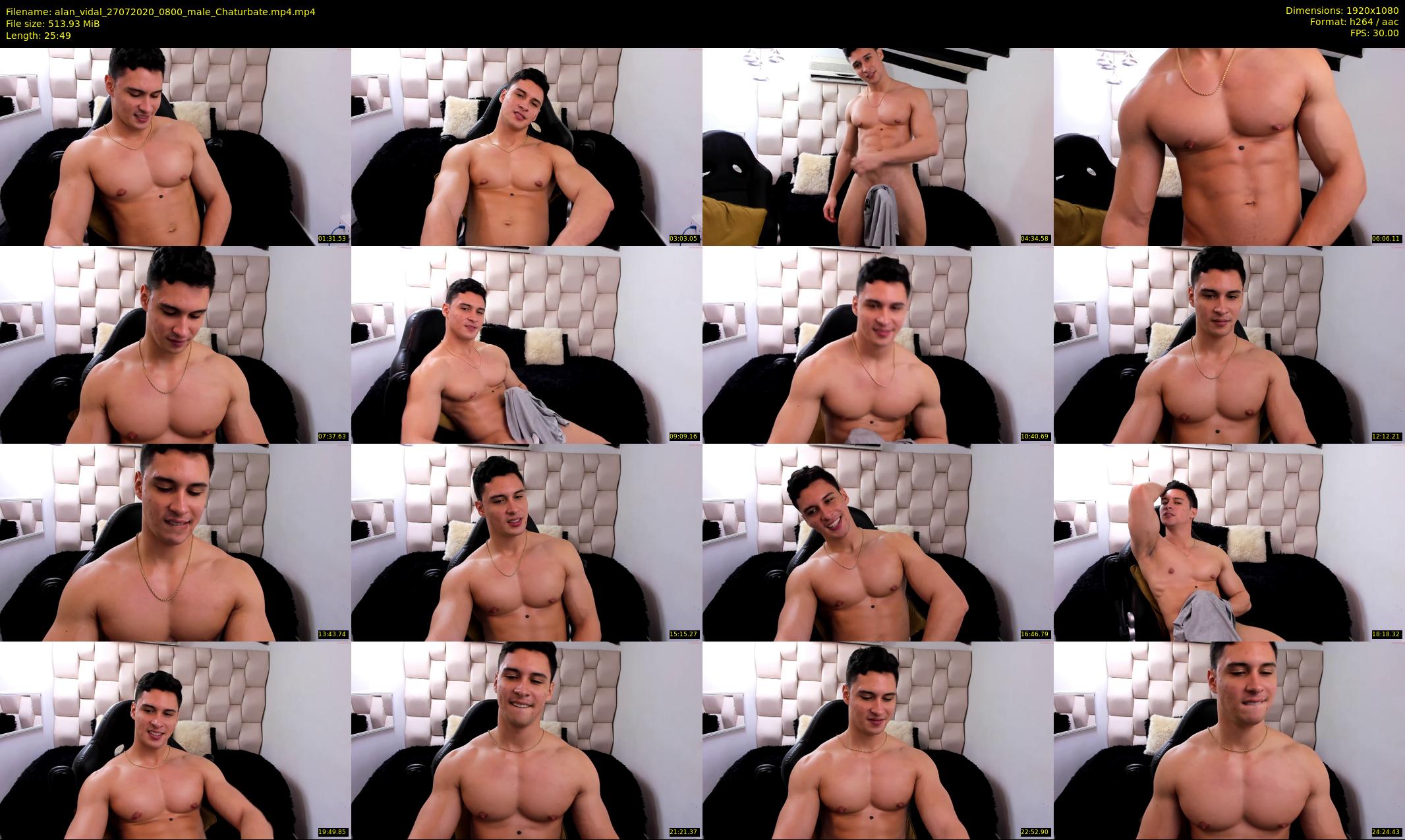 alan_vidal — 26 minute Chaturbate male cam show recording, 1080p, Jul 27, 2020