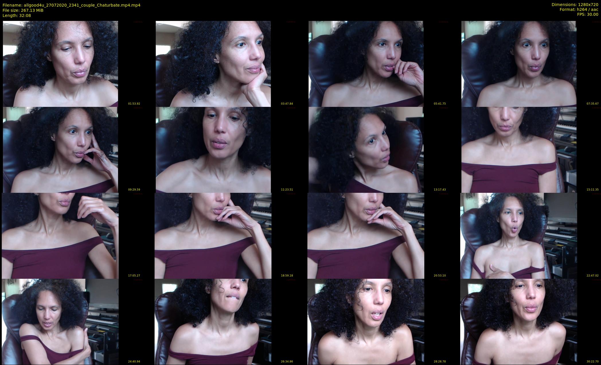 allgood4u — 33 minute Chaturbate couple cam show recording, 720p, Jul 27, 2020
