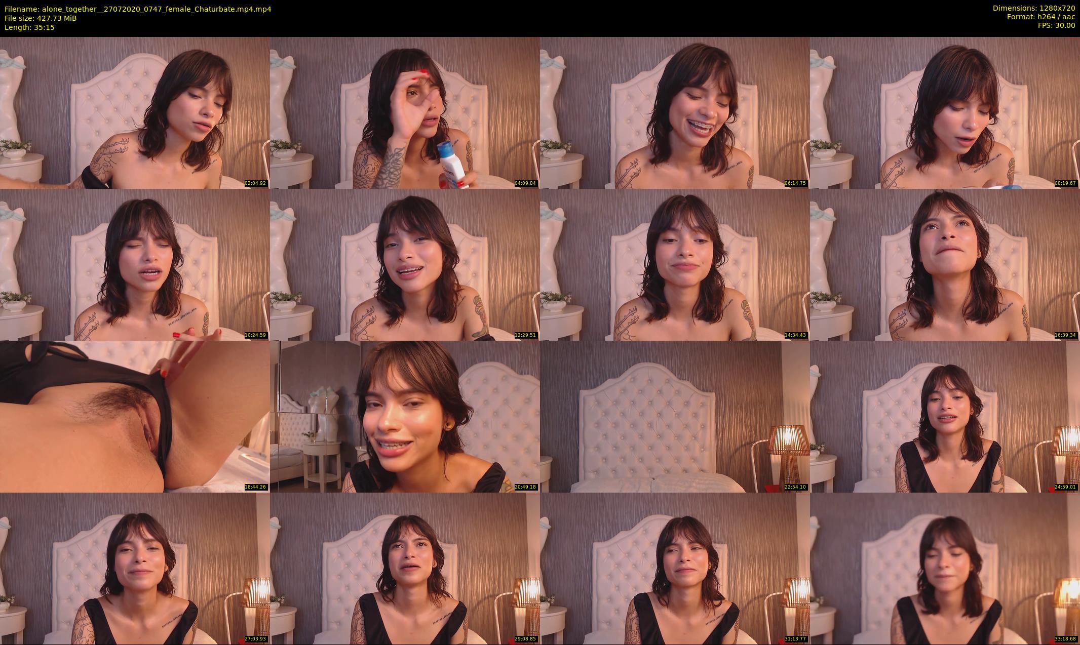 alone_together_ — 36 minute Chaturbate female cam show recording, 720p, Jul 27, 2020
