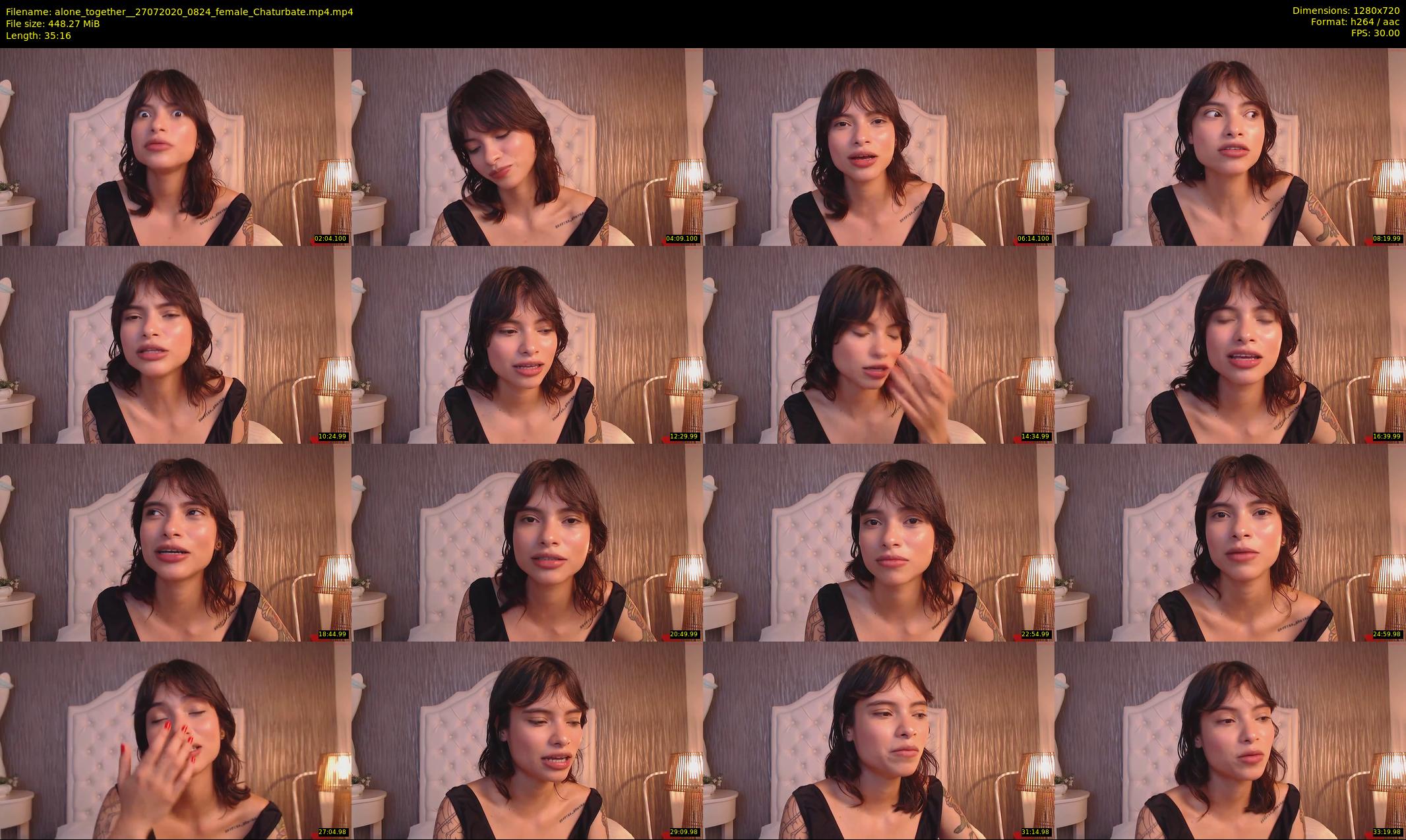alone_together_ — 36 minute Chaturbate female cam show recording, 720p, Jul 27, 2020