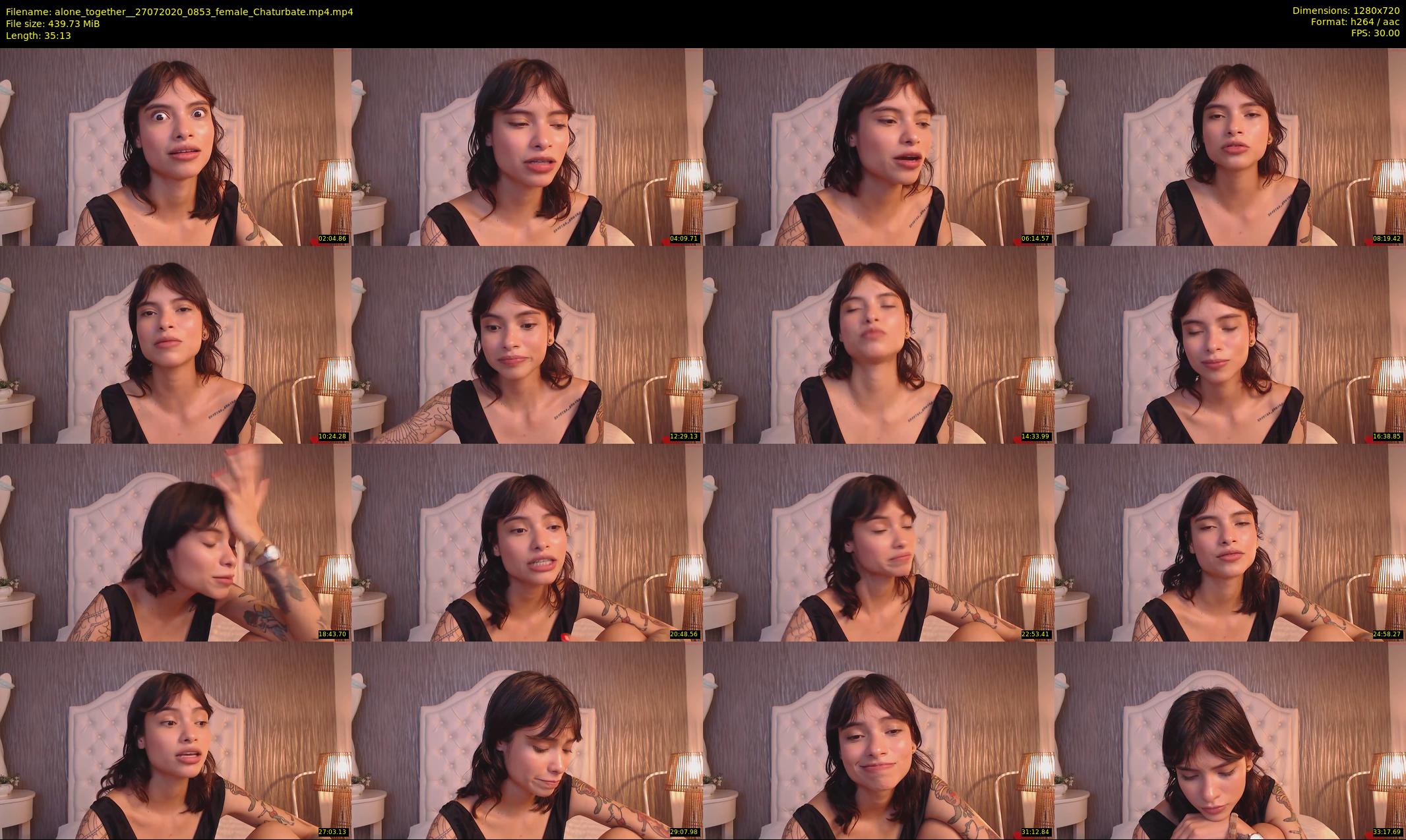 alone_together_ — 36 minute Chaturbate female cam show recording, 720p, Jul 27, 2020