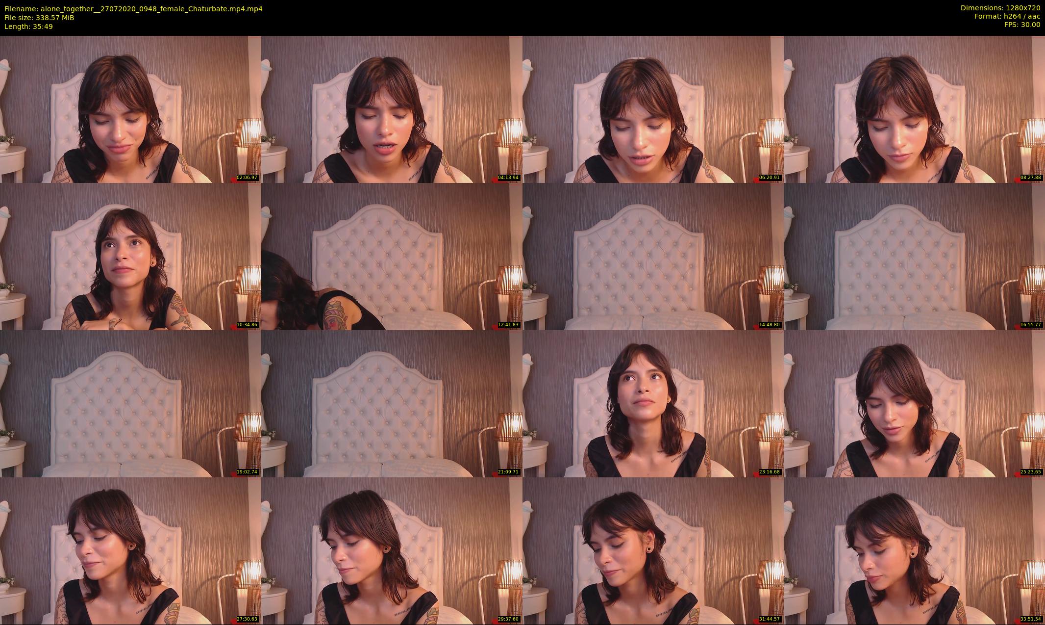 alone_together_ — 36 minute Chaturbate female cam show recording, 720p, Jul 27, 2020