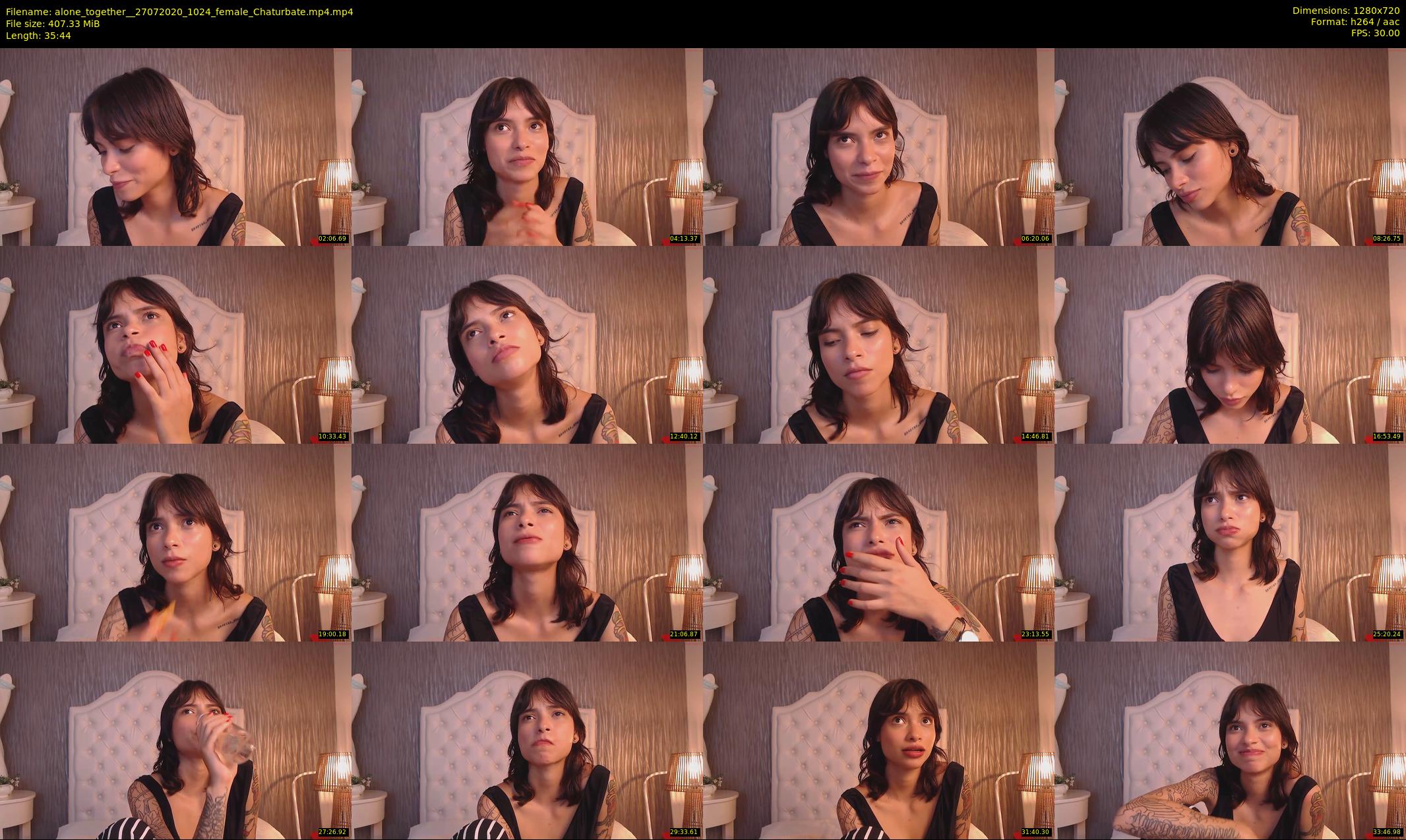 alone_together_ — 36 minute Chaturbate female cam show recording, 720p, Jul 27, 2020