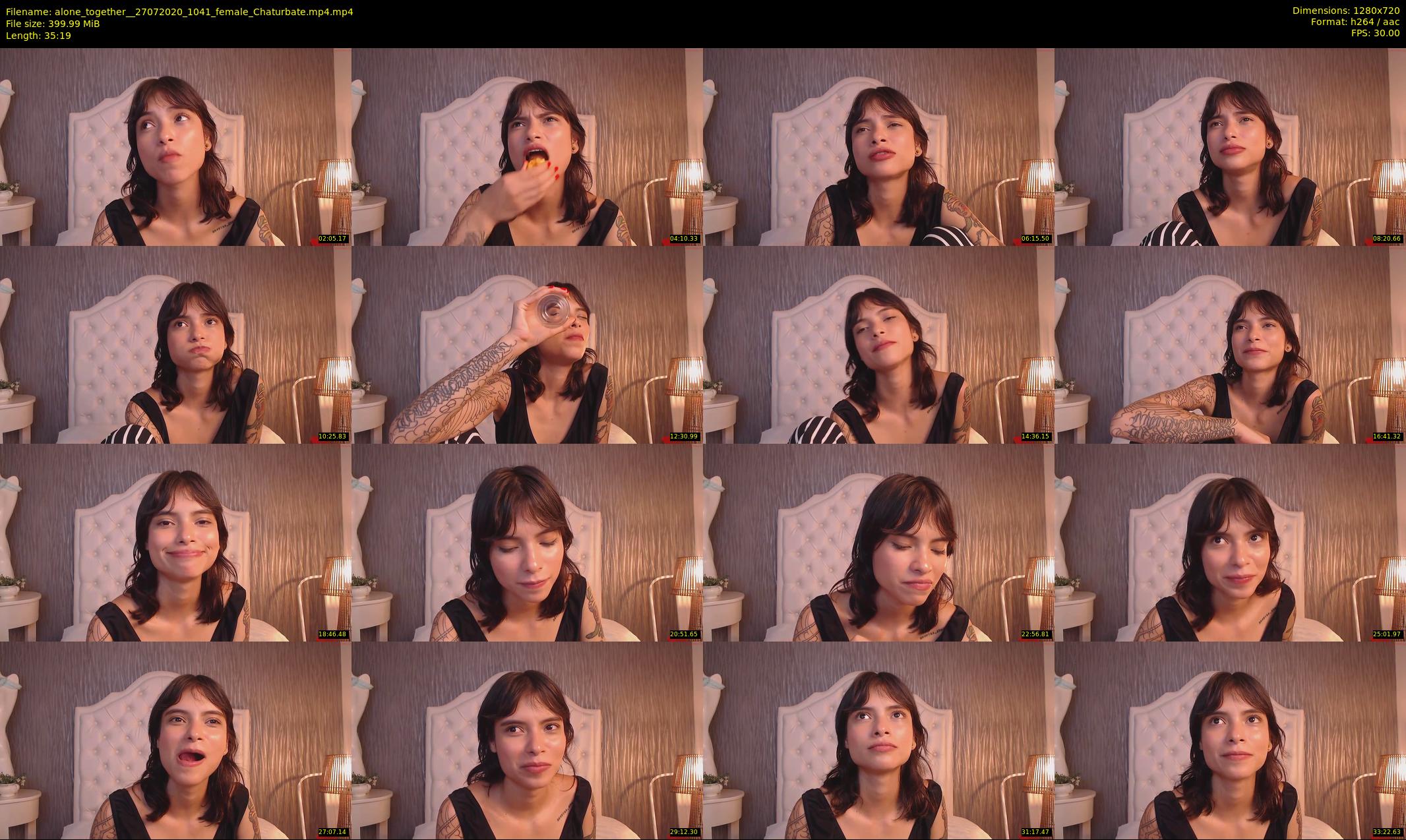 alone_together_ — 36 minute Chaturbate female cam show recording, 720p, Jul 27, 2020