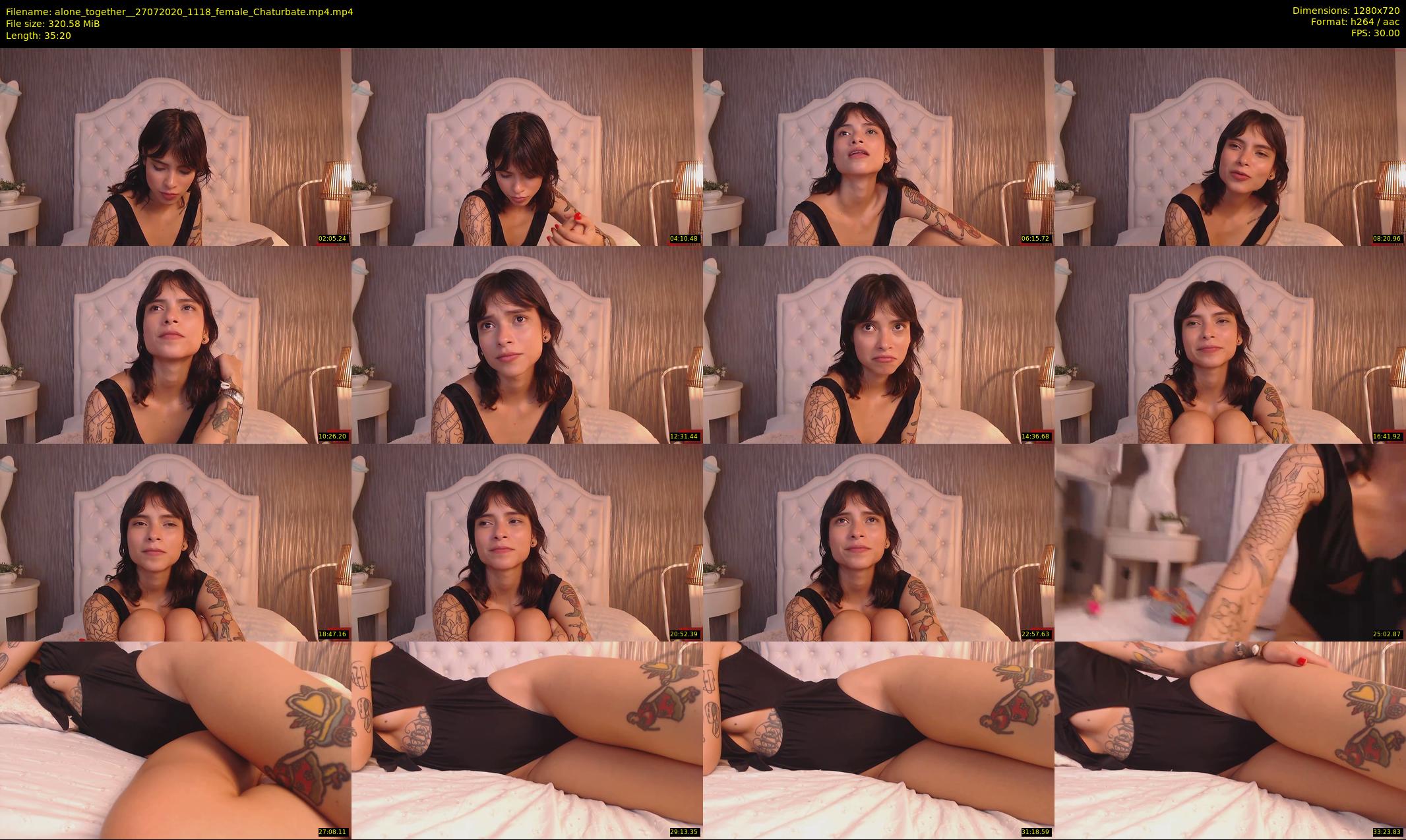 alone_together_ — 36 minute Chaturbate female cam show recording, 720p, Jul 27, 2020