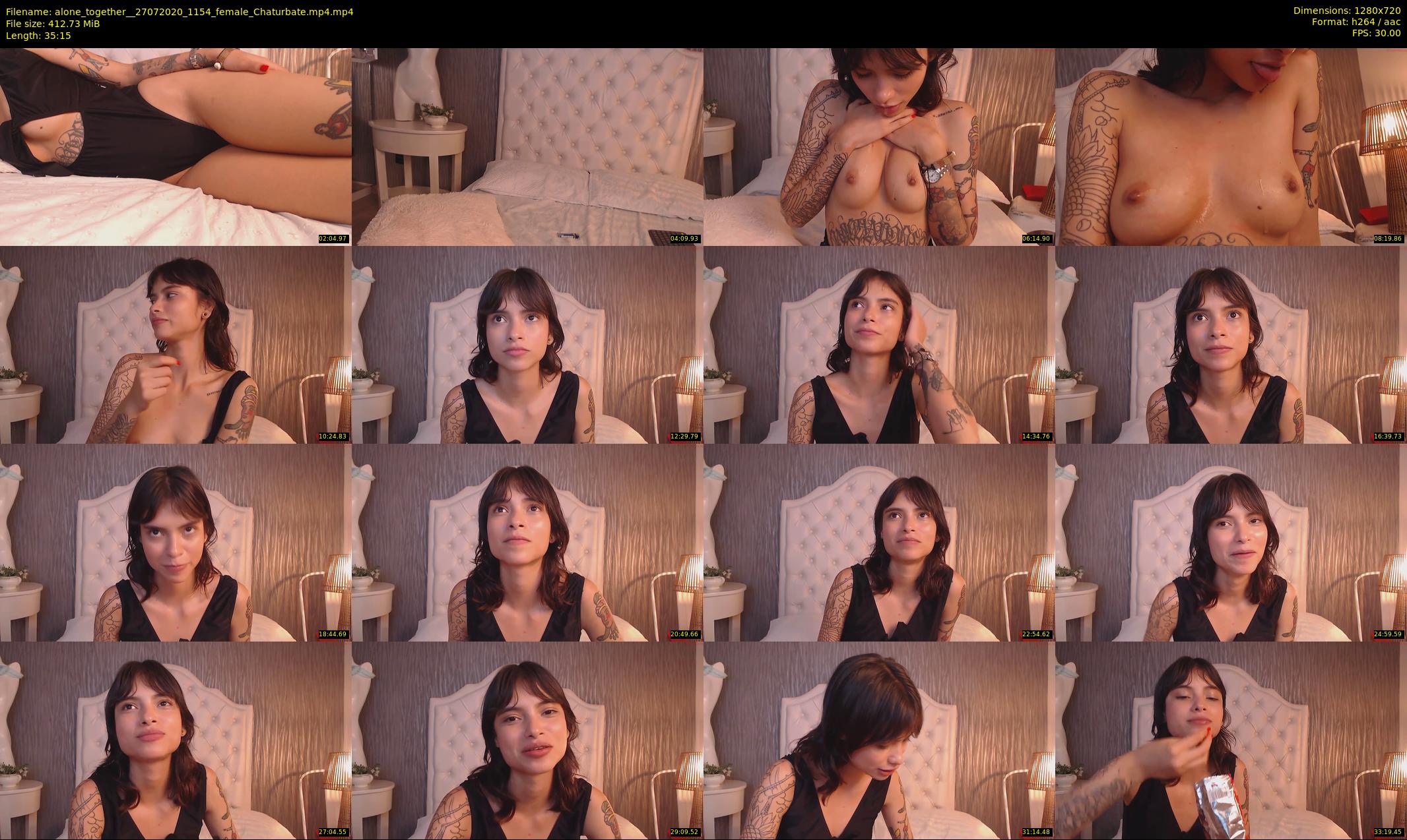alone_together_ — 36 minute Chaturbate female cam show recording, 720p, Jul 27, 2020