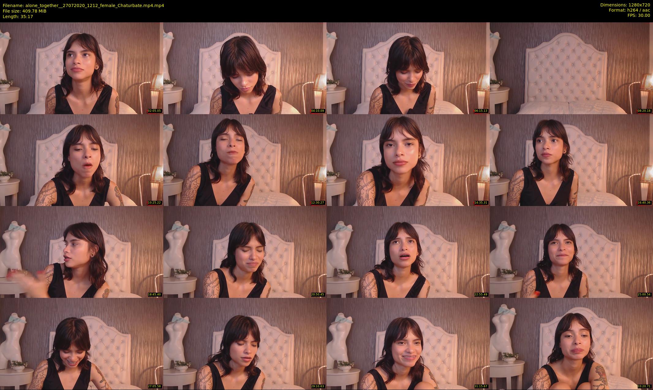 alone_together_ — 36 minute Chaturbate female cam show recording, 720p, Jul 27, 2020