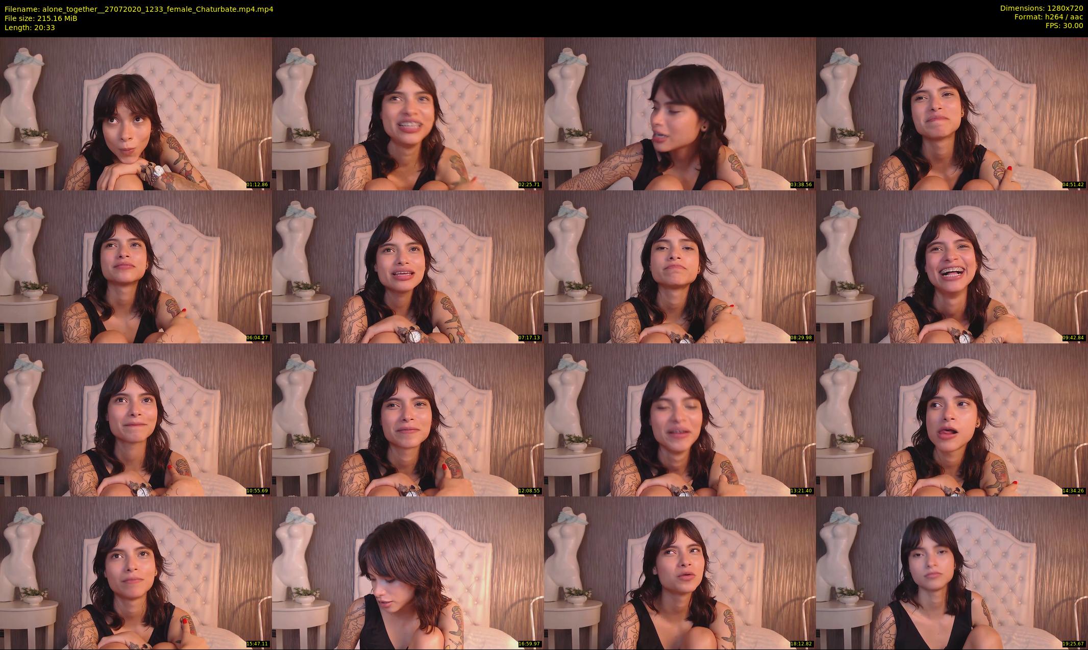 alone_together_ — 21 minute Chaturbate female cam show recording, 720p, Jul 27, 2020