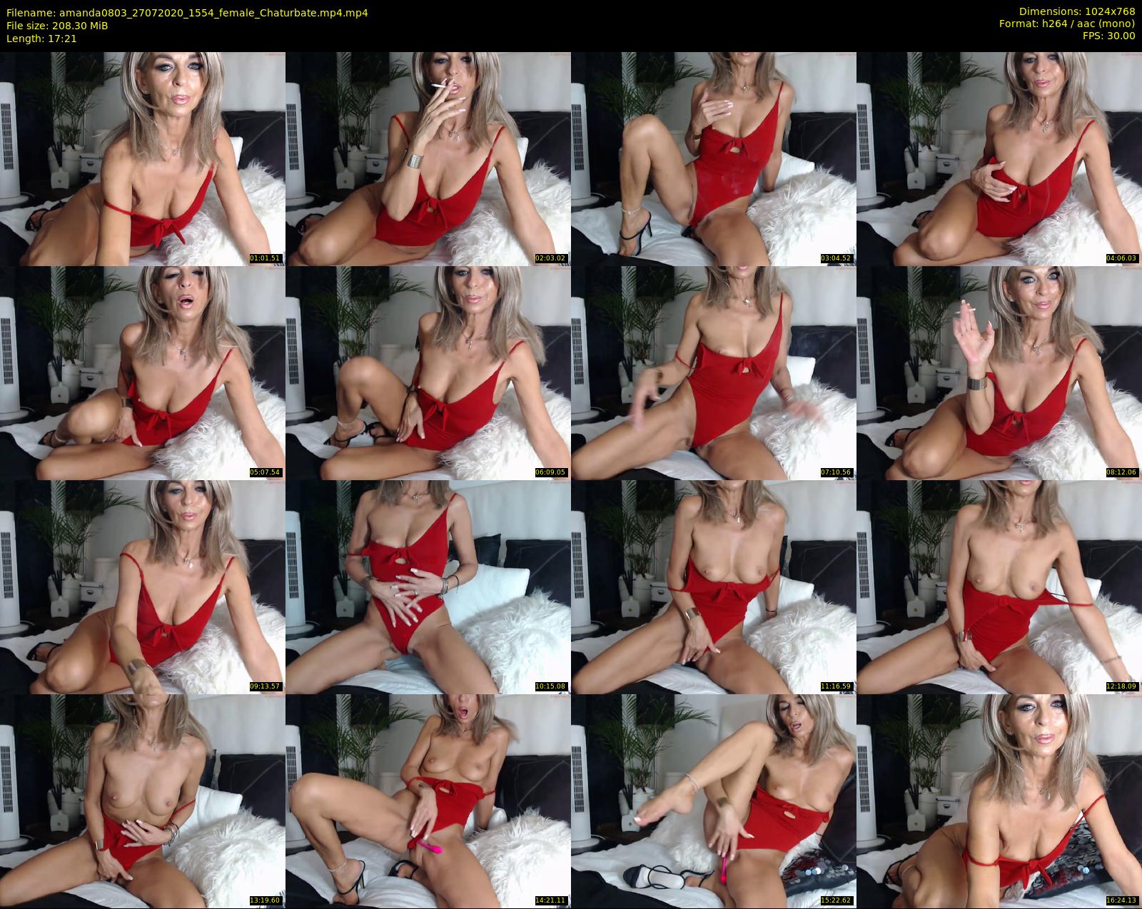 amanda0803 — 18 minute Chaturbate female cam show recording, 720p, Jul 27, 2020