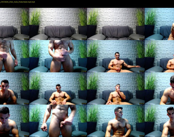 antoniovalentinidiamond — 56 minute Chaturbate male cam show recording, 480p, Jul 27, 2020