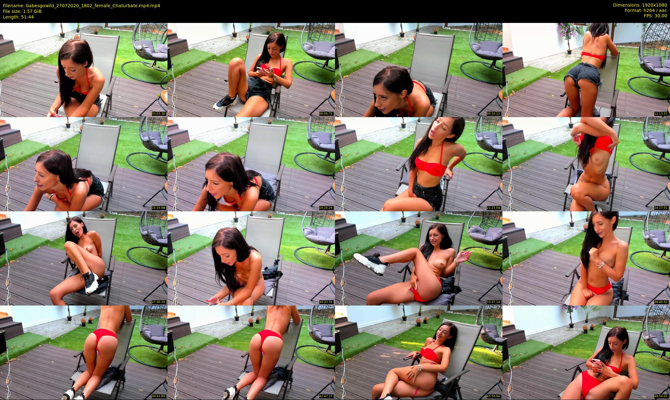 babesgowild — 52 minute Chaturbate couple cam show recording, 1080p, Jul 27, 2020