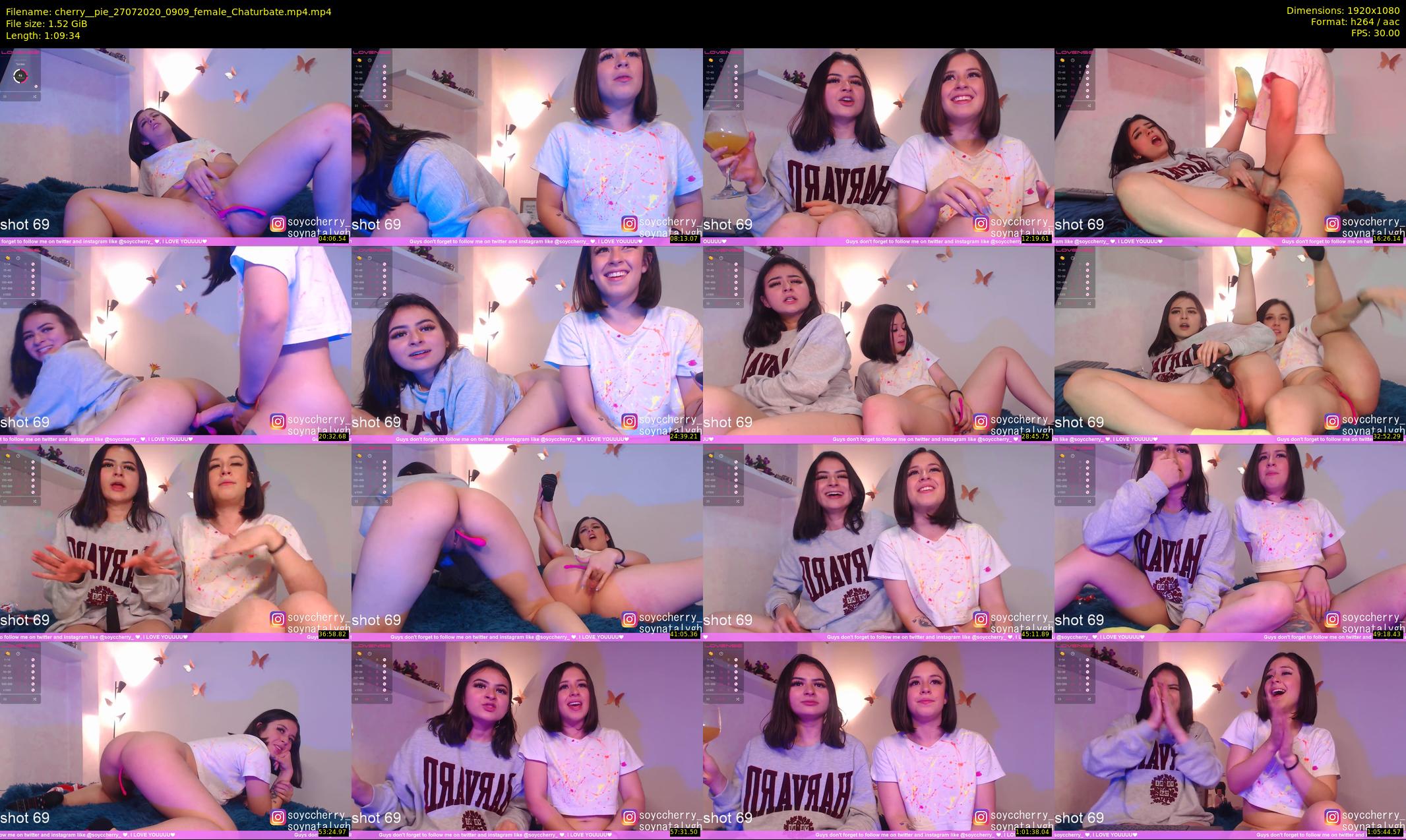 cherry__pie — 70 minute Chaturbate female cam show recording, 1080p, Jul 27, 2020