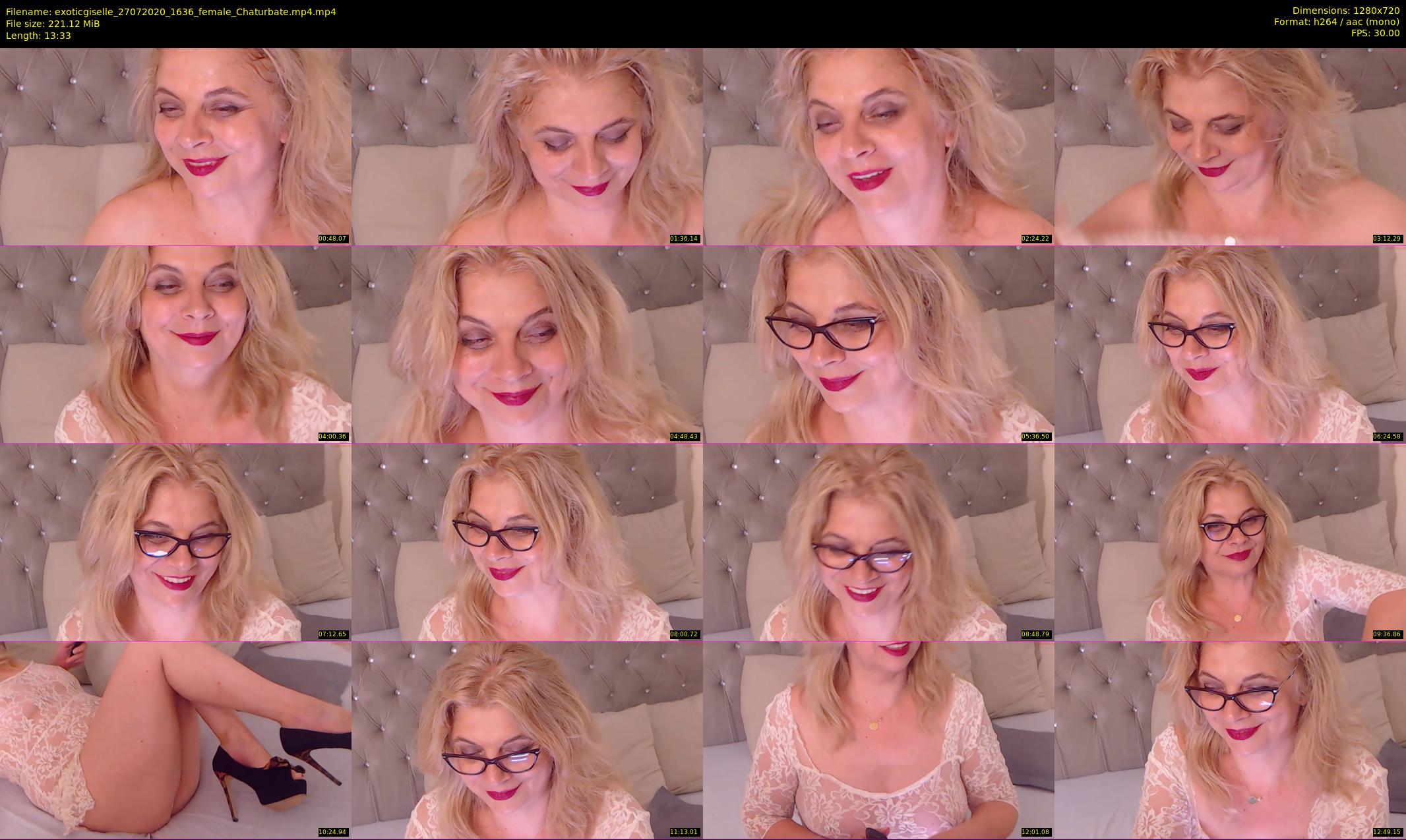exoticgiselle — 14 minute Chaturbate female cam show recording, 720p, Jul 27, 2020