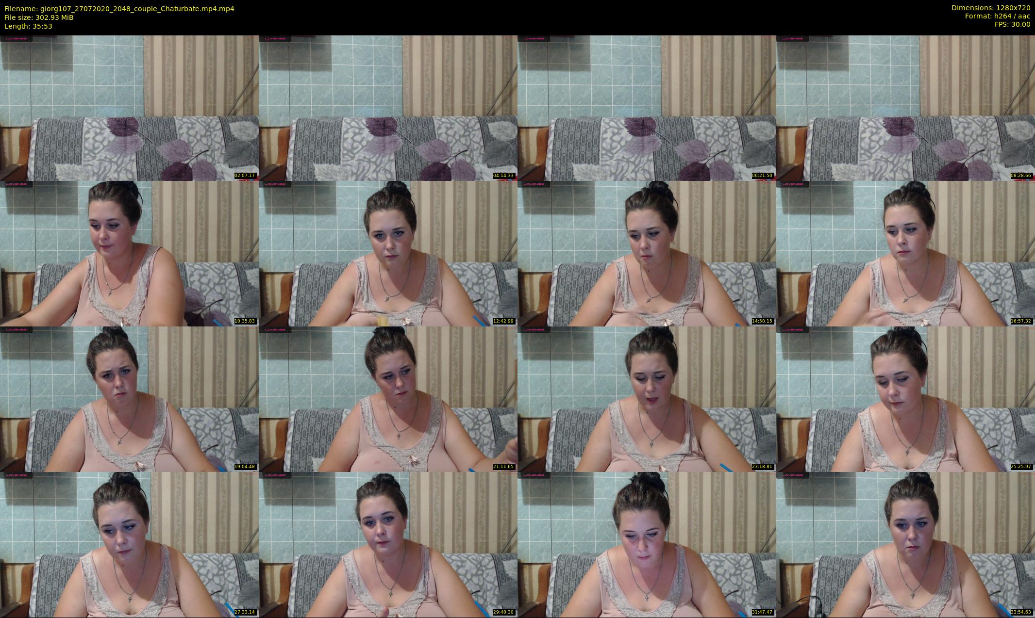 giorg107 — 36 minute Chaturbate couple cam show recording, 720p, Jul 27, 2020