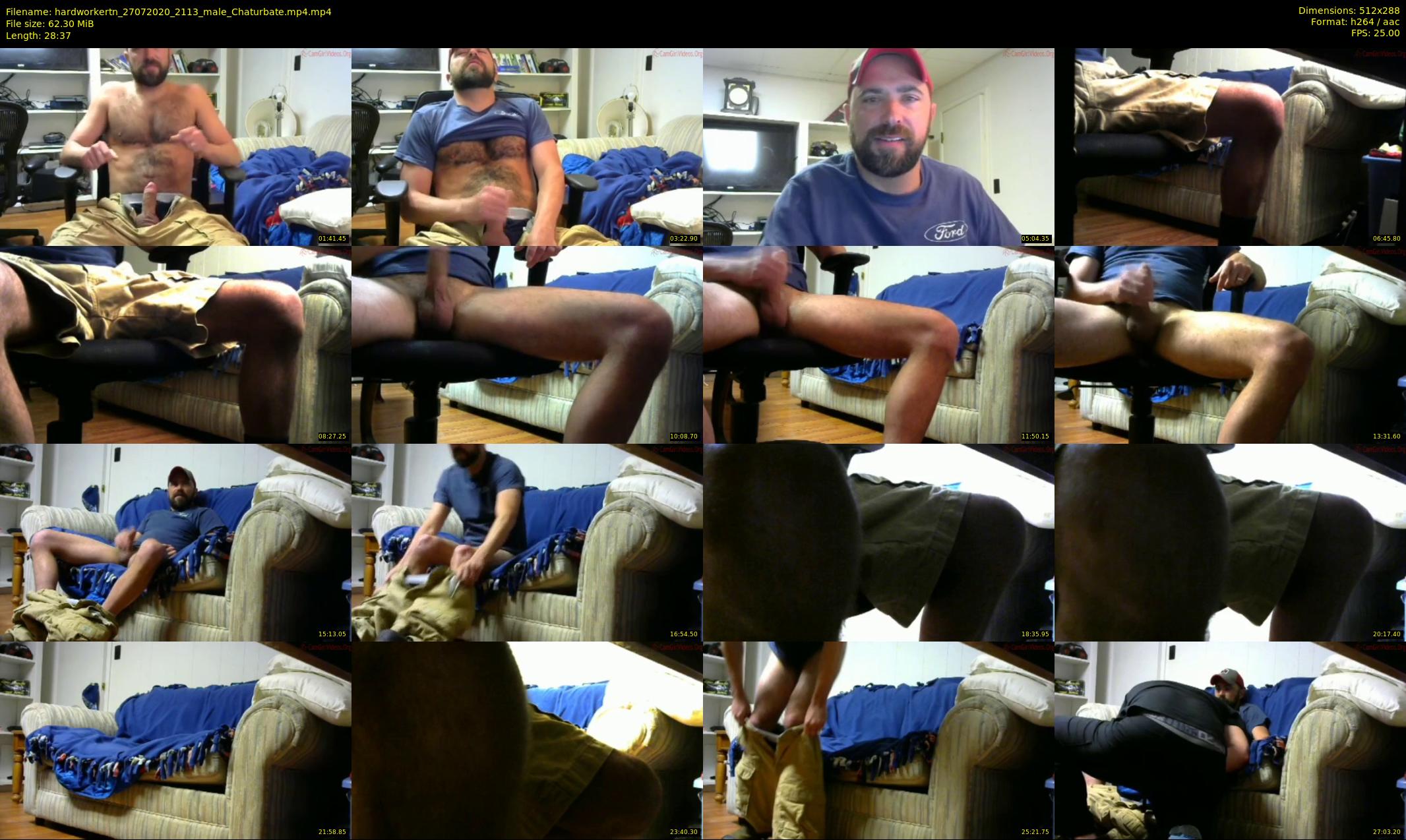 hardworkertn — 29 minute Chaturbate male cam show recording, SD, Jul 27, 2020