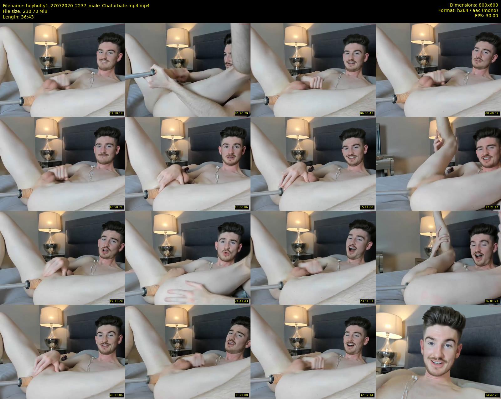 heyhotty1 — 37 minute Chaturbate male cam show recording, 480p, Jul 27, 2020