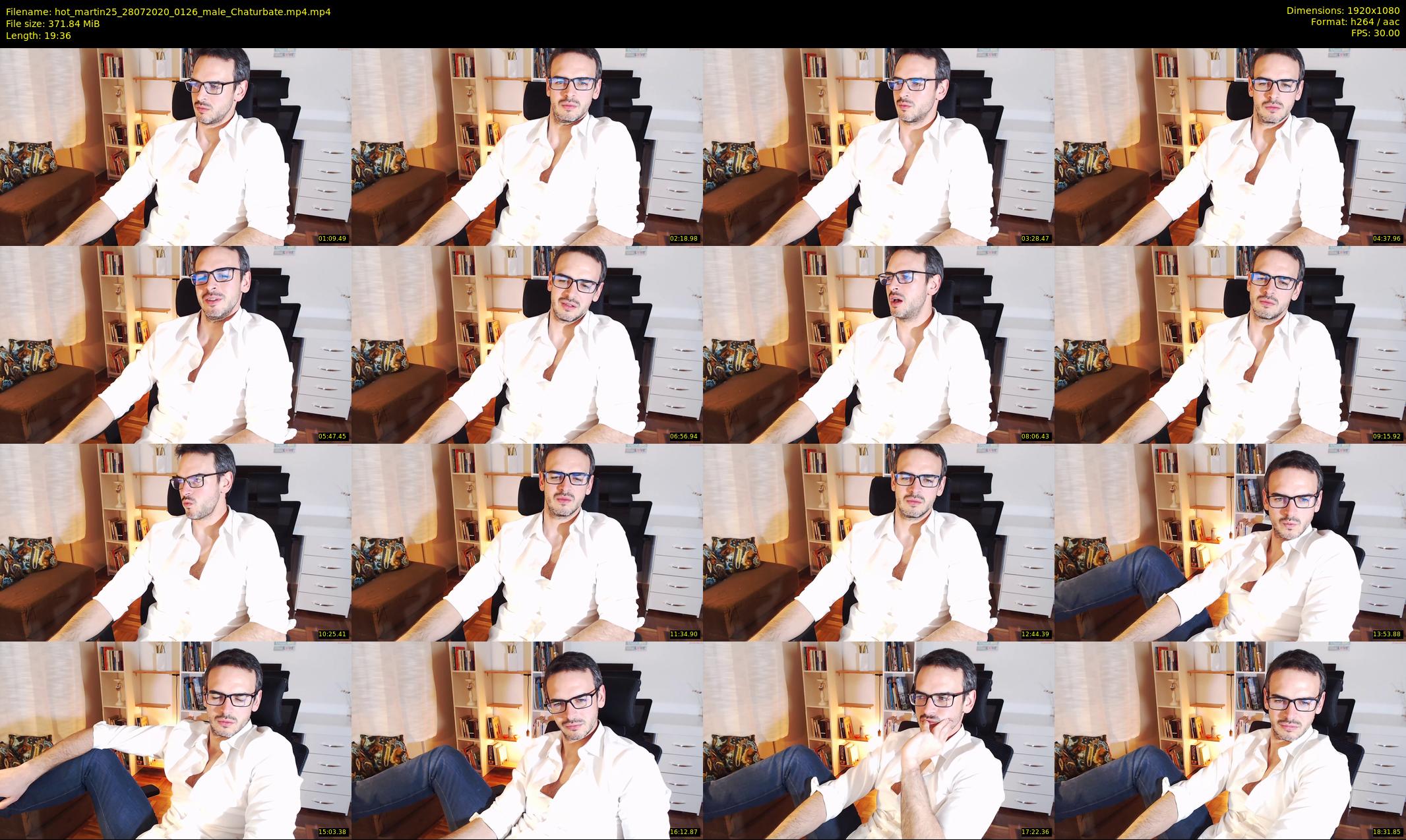 hot_martin25 — 20 minute Chaturbate male cam show recording, 1080p, Jul 28, 2020