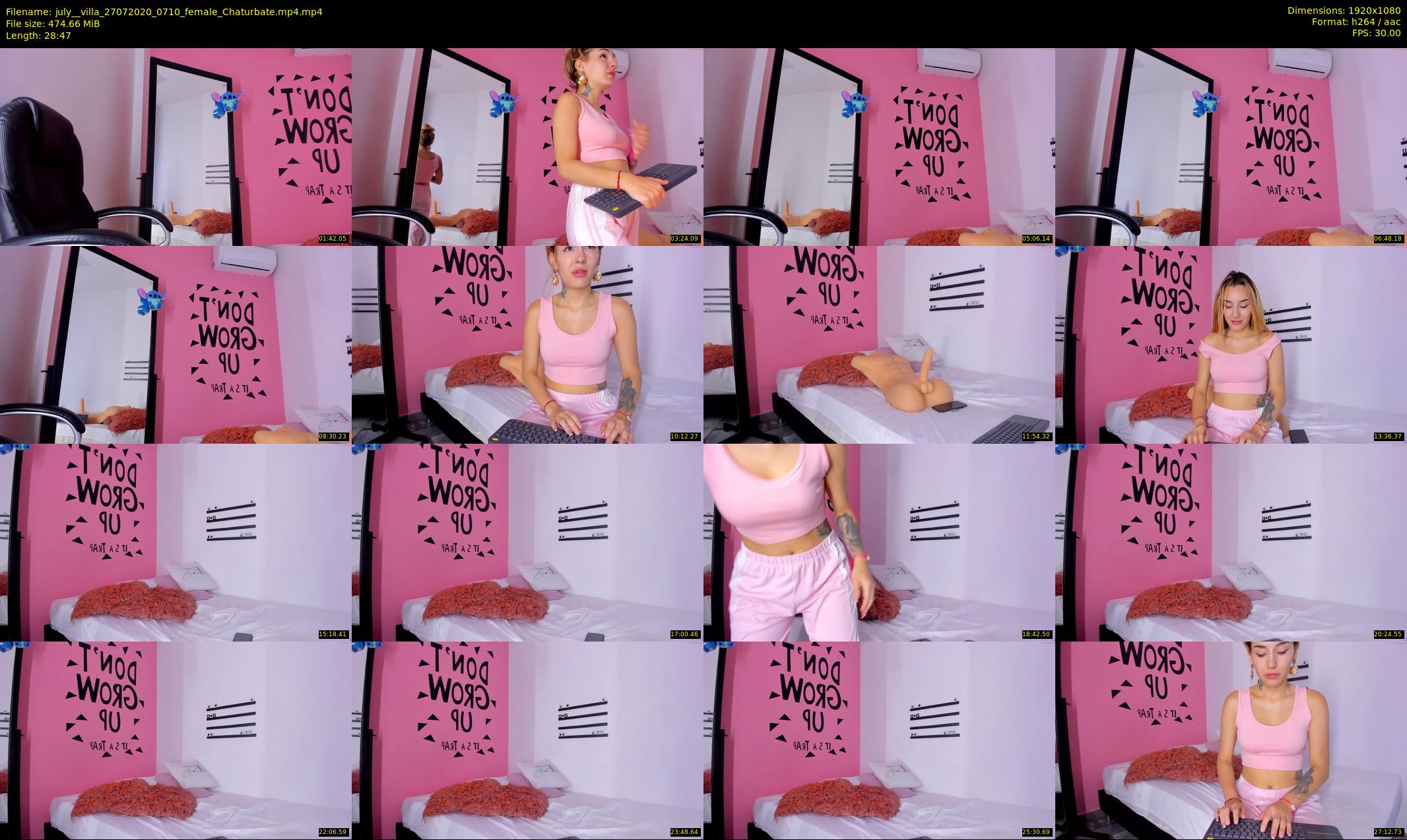 july__villa — 29 minute Chaturbate female cam show recording, 1080p, Jul 27, 2020