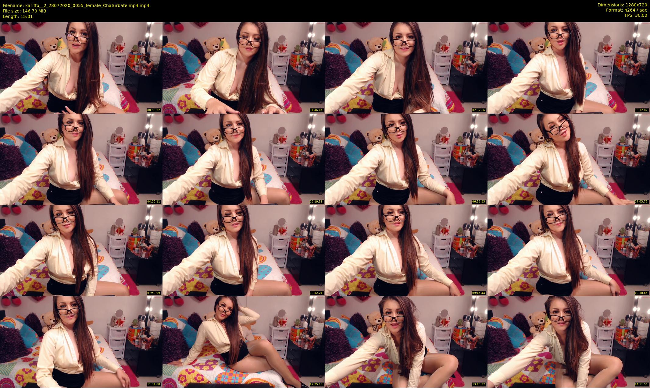 karitto__2 — 16 minute Chaturbate female cam show recording, 720p, Jul 28, 2020