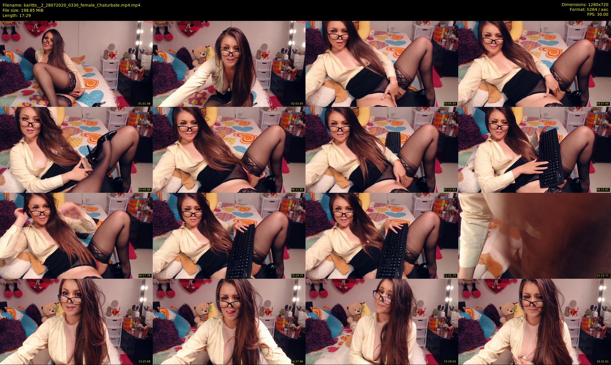 karitto__2 — 18 minute Chaturbate female cam show recording, 720p, Jul 28, 2020