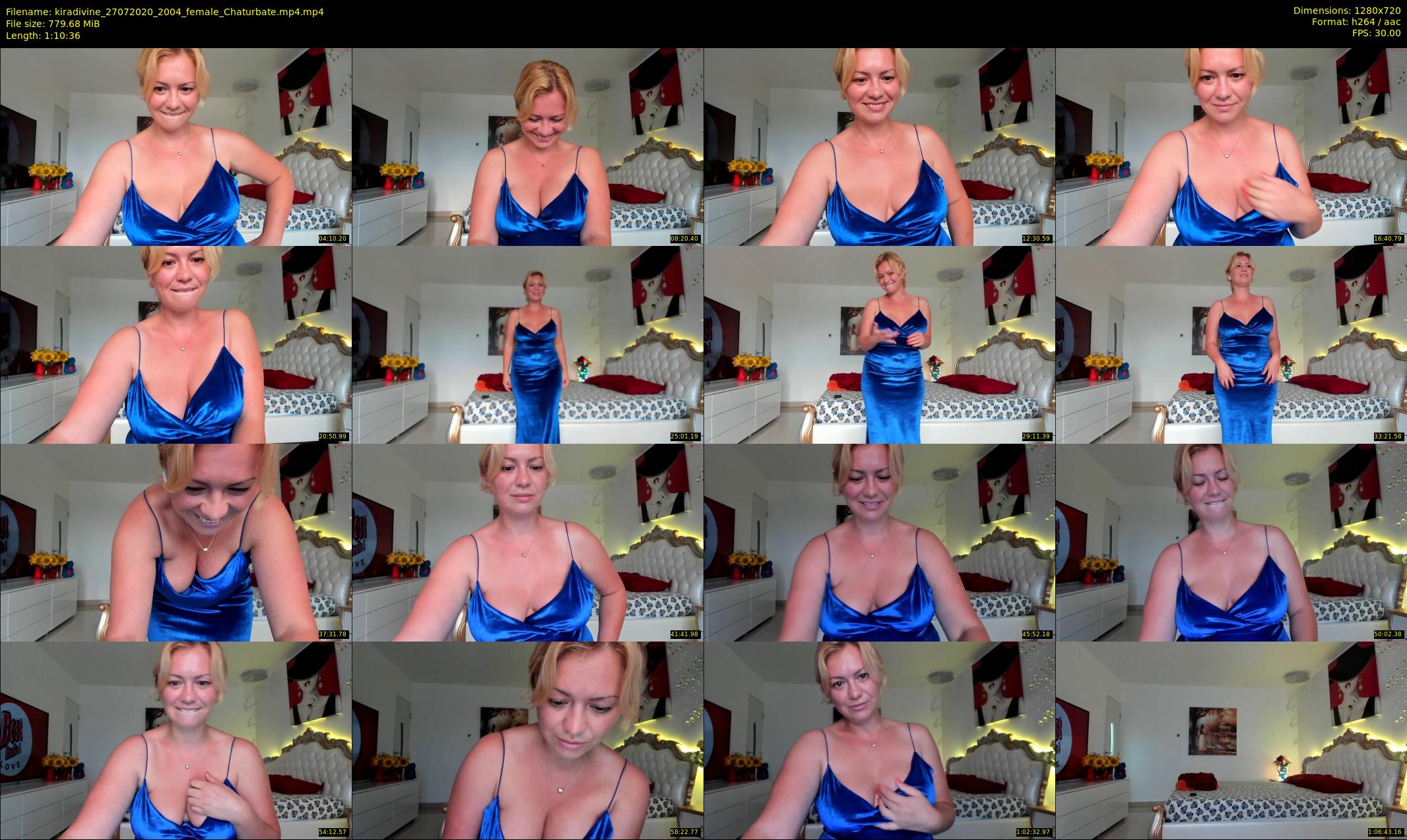 kiradivine — 71 minute Chaturbate female cam show recording, 720p, Jul 27, 2020
