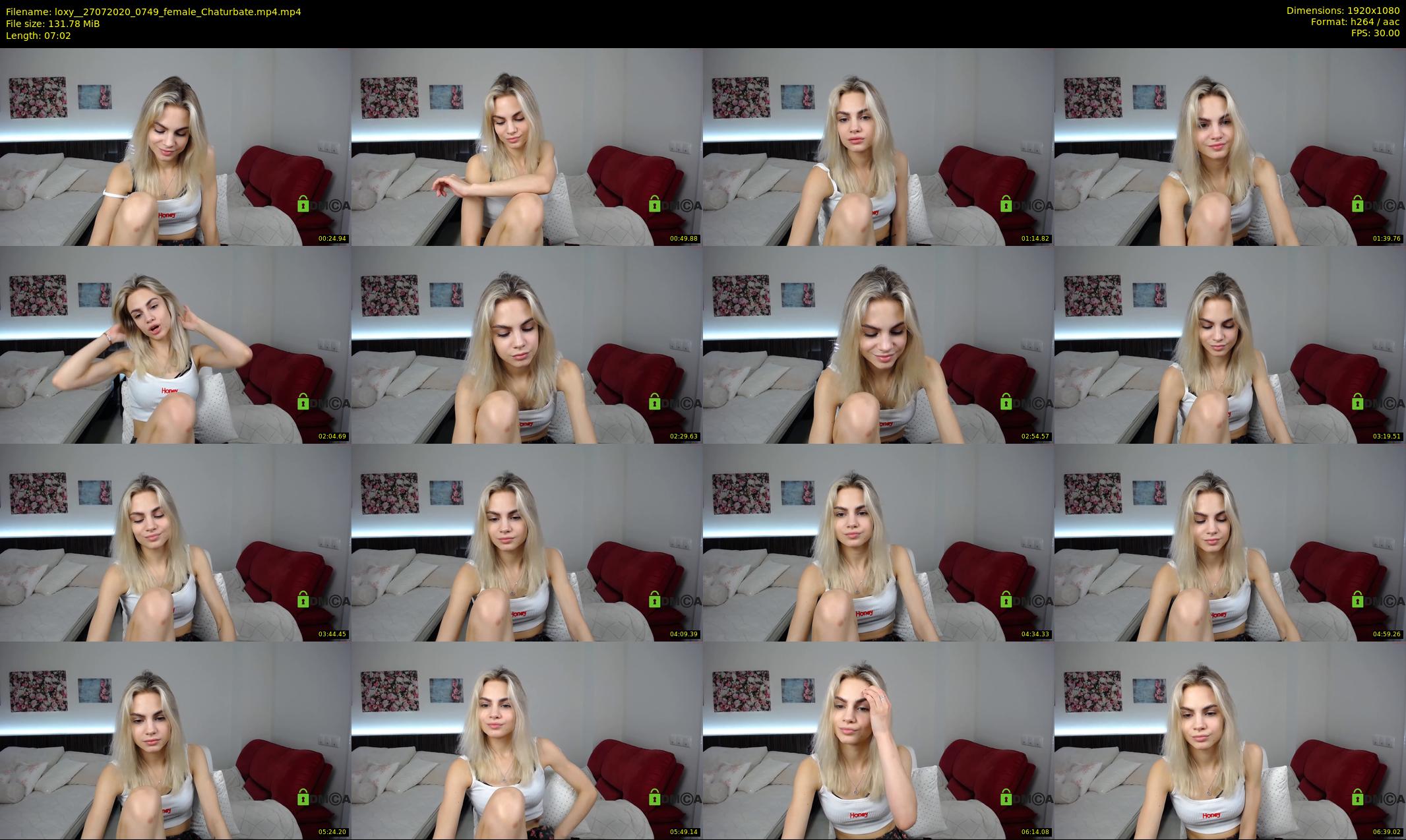 loxy_ — 8 minute Chaturbate female cam show recording, 1080p, Jul 27, 2020
