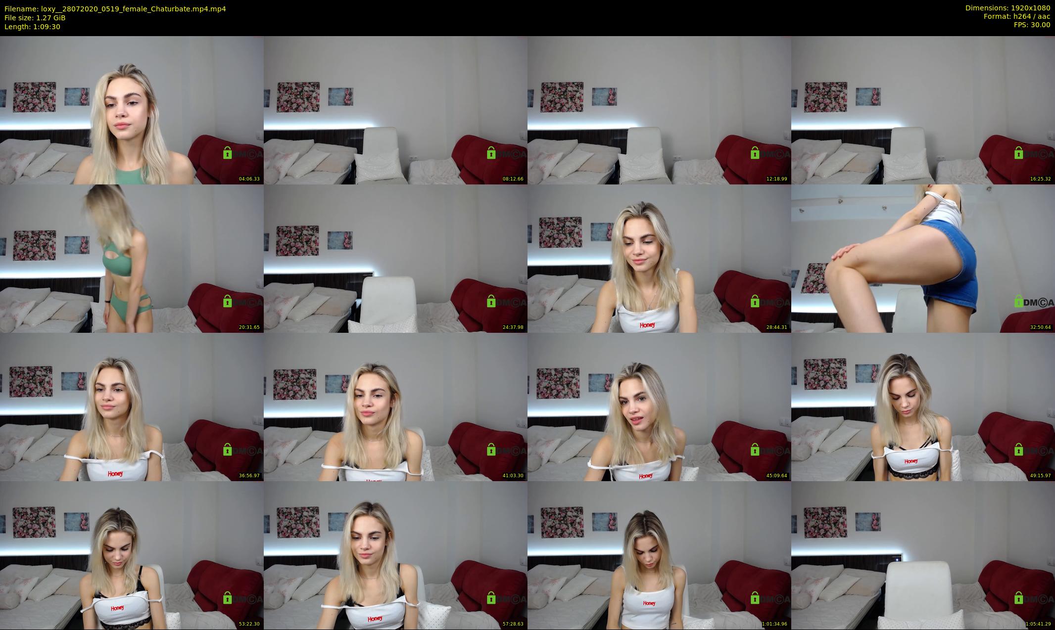 loxy_ — 70 minute Chaturbate female cam show recording, 1080p, Jul 28, 2020