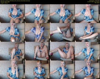 mallinia — 70 minute Chaturbate female cam show recording, 720p, Jul 27, 2020