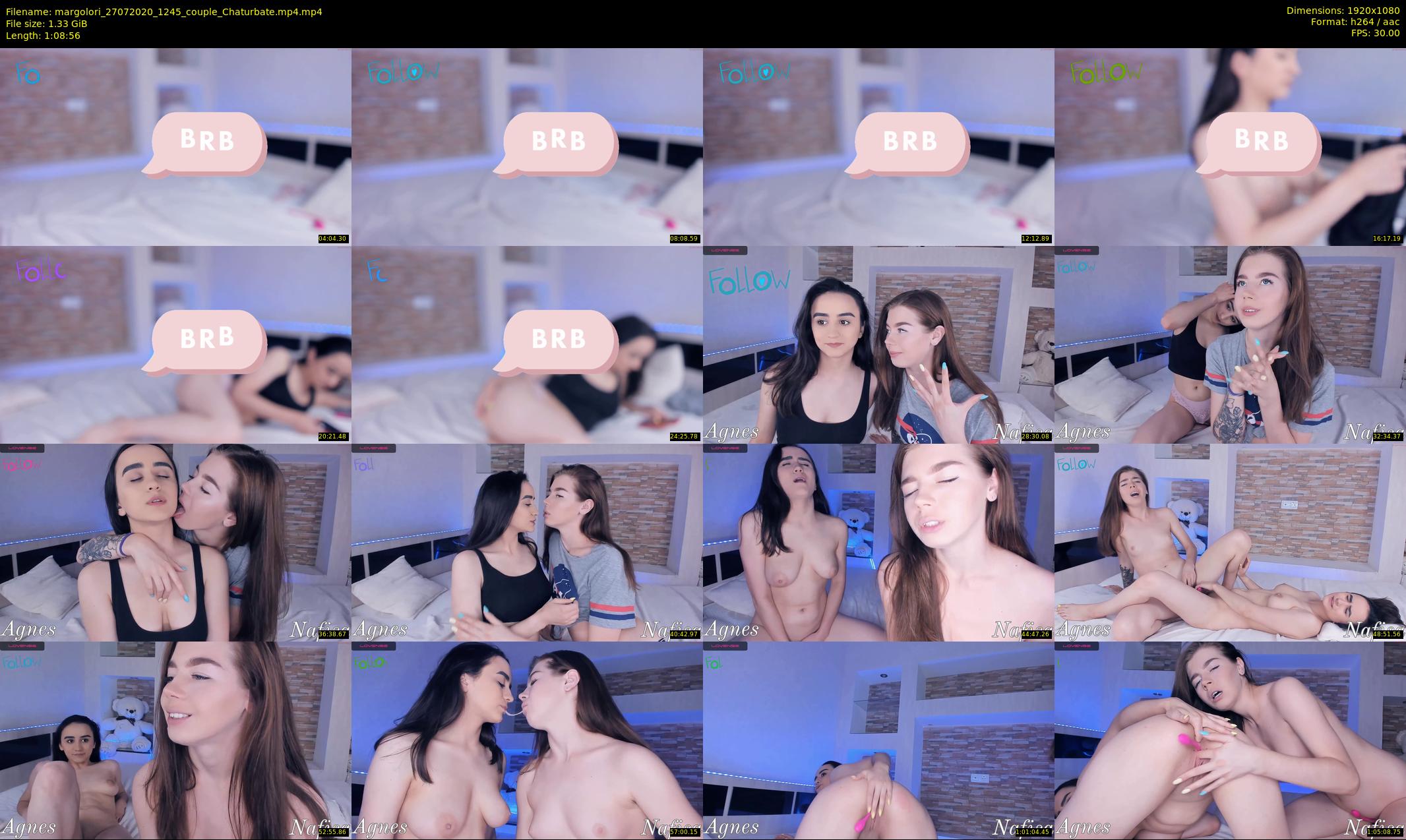 margolori — 69 minute Chaturbate couple cam show recording, 1080p, Jul 27, 2020