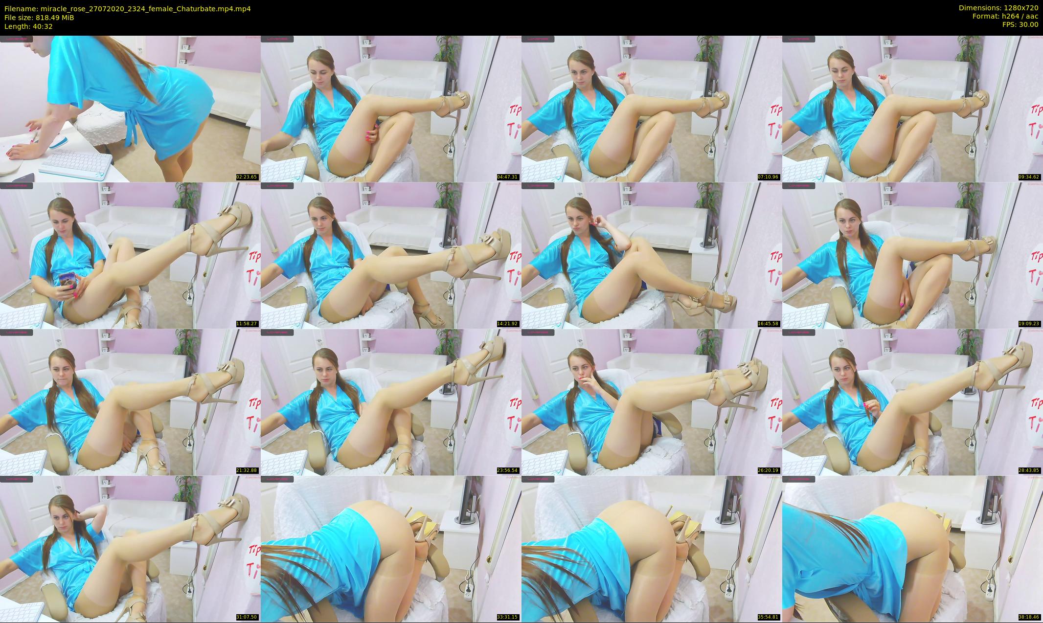 miracle_rose — 41 minute Chaturbate female cam show recording, 720p, Jul 27, 2020