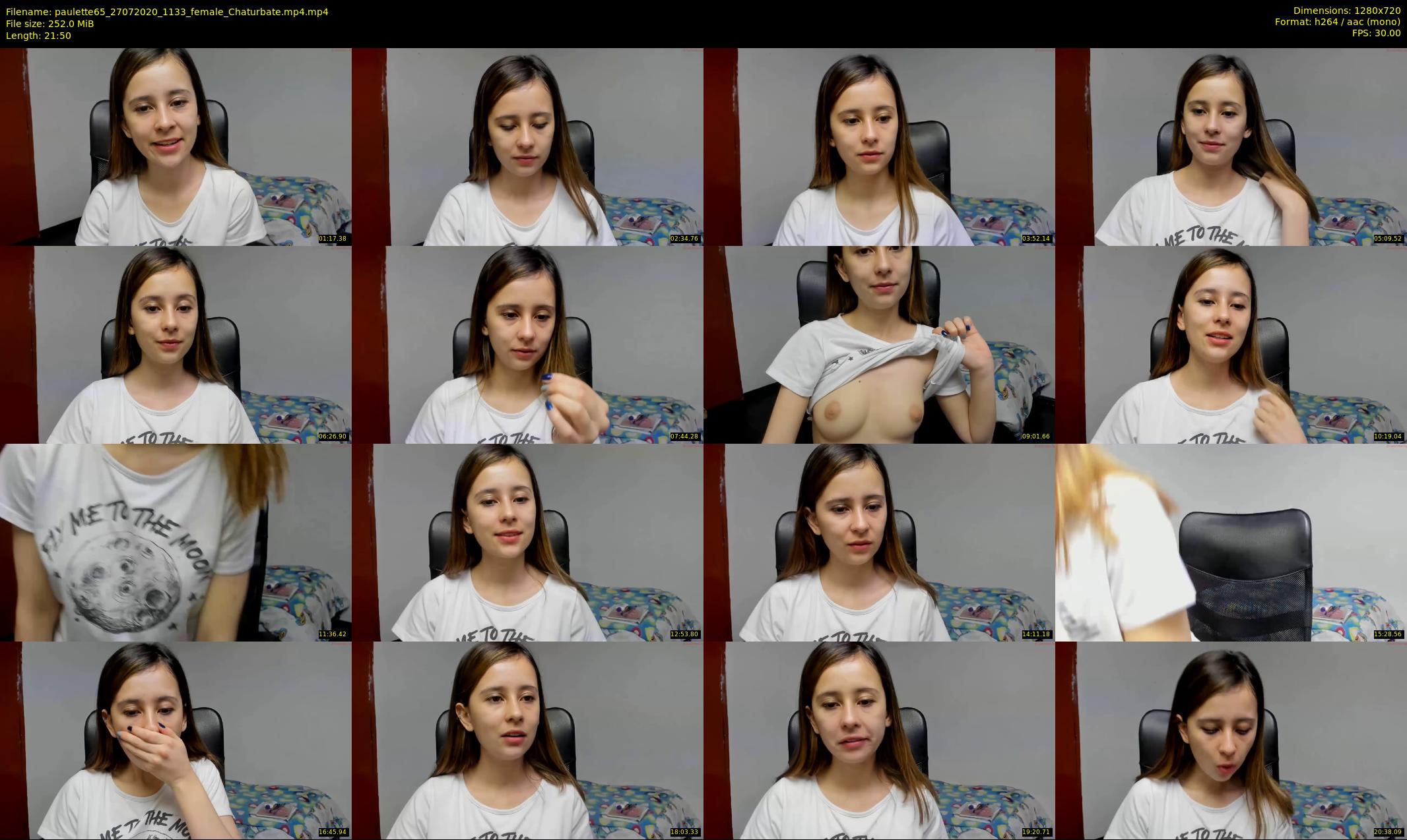 paulette65 — 22 minute Chaturbate female cam show recording, 720p, Jul 27, 2020