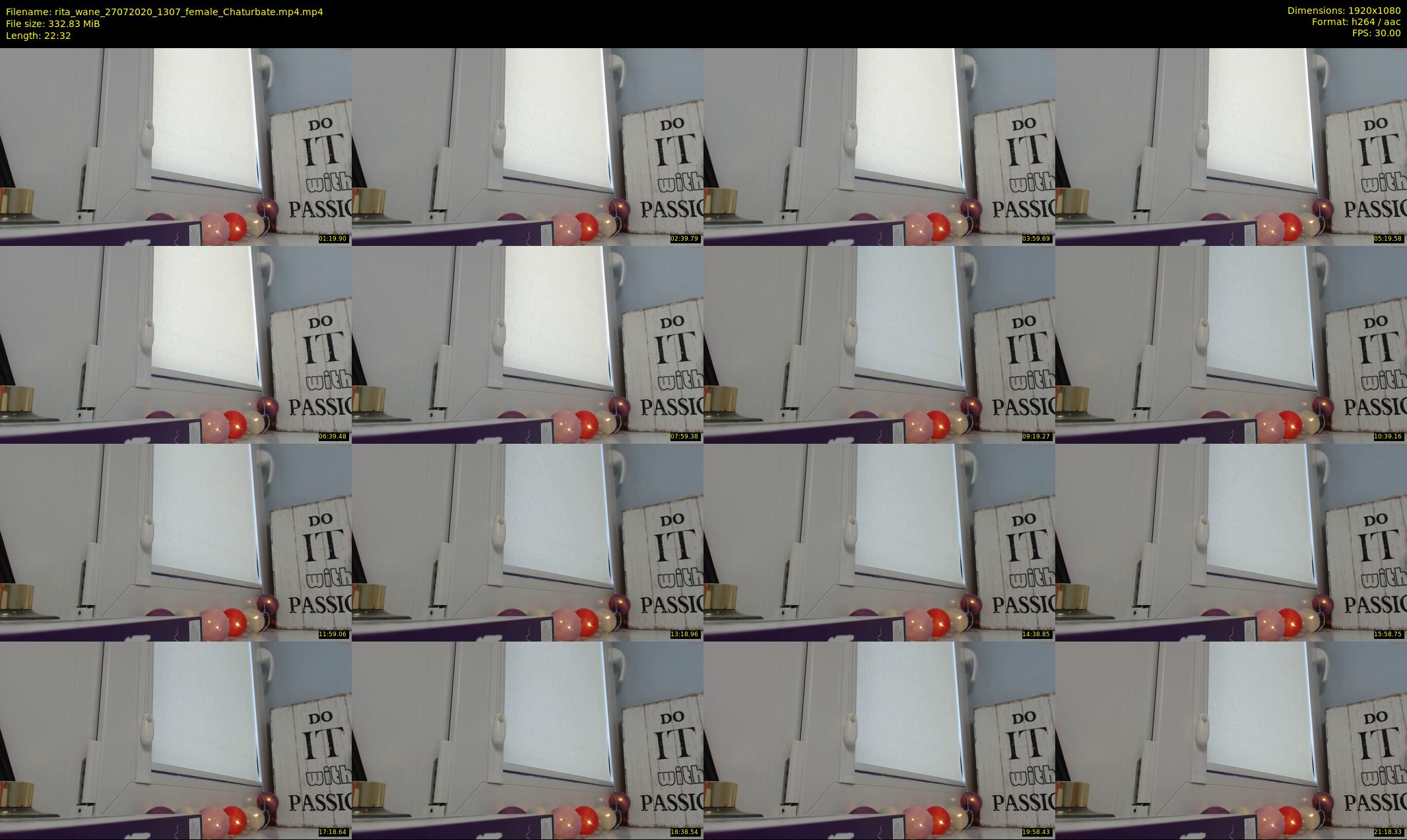 rita_wane — 23 minute Chaturbate female cam show recording, 1080p, Jul 27, 2020