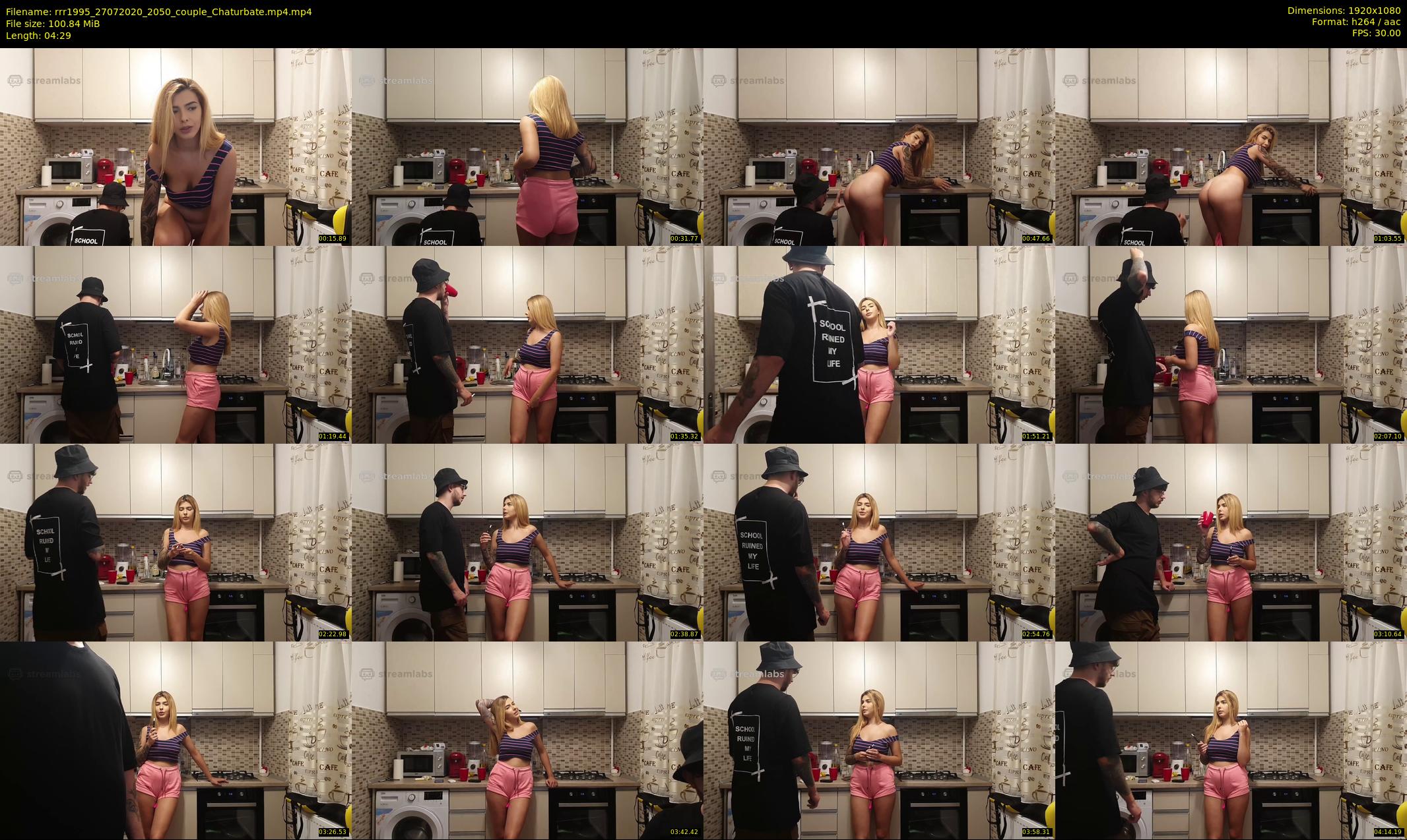 rrr1995 — 5 minute Chaturbate couple cam show recording, 1080p, Jul 27, 2020