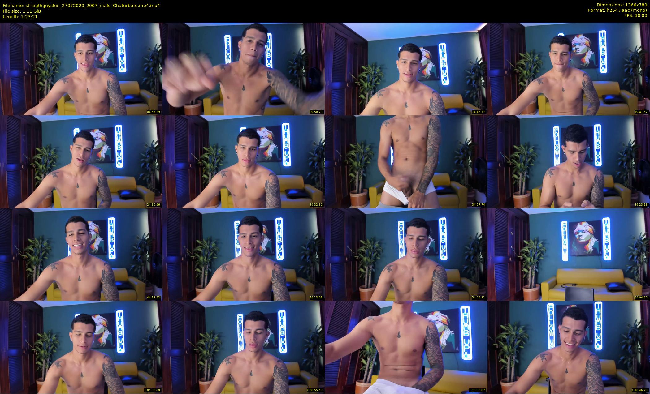straigthguysfun — 84 minute Chaturbate male cam show recording, 720p, Jul 27, 2020