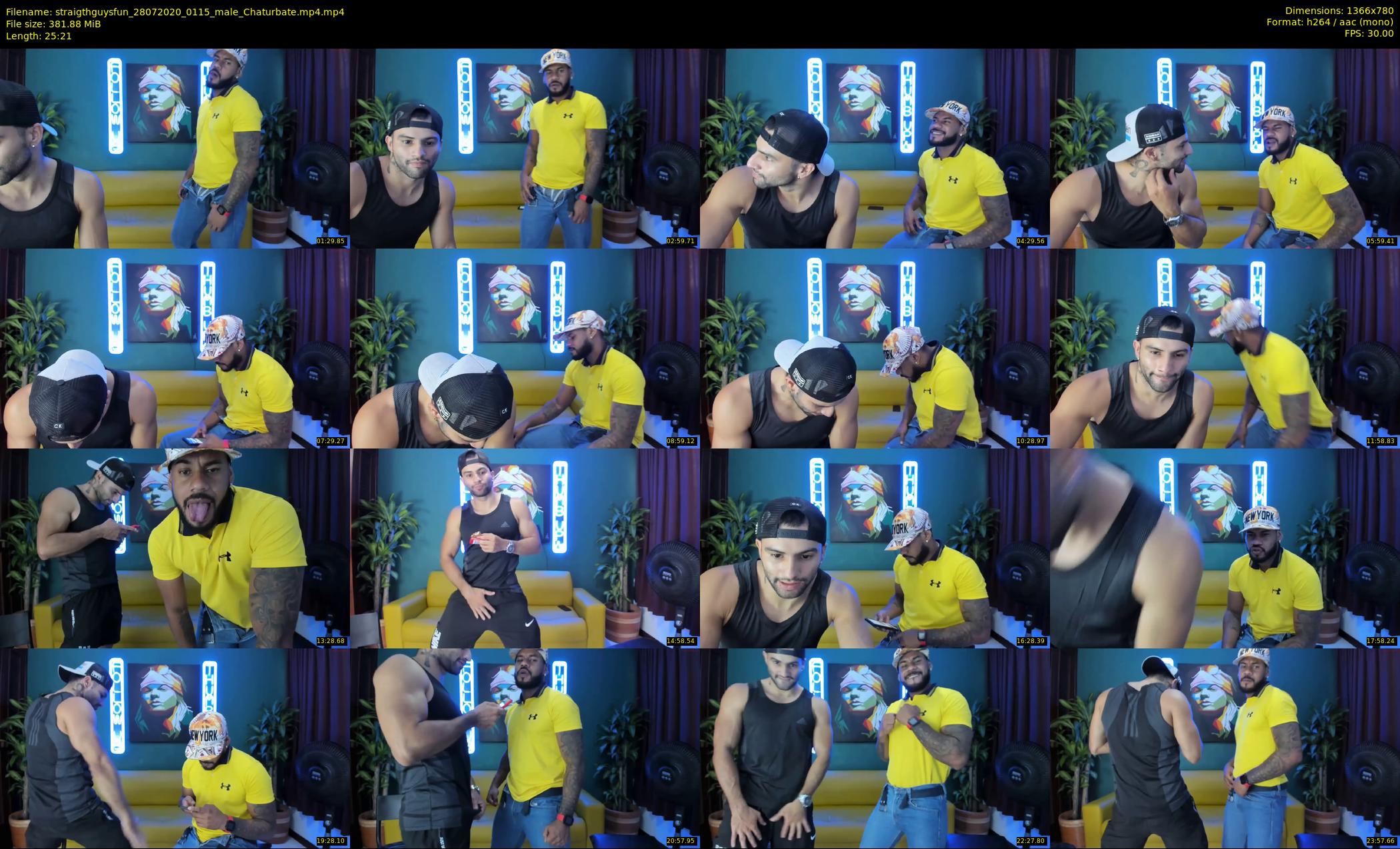 straigthguysfun — 26 minute Chaturbate male cam show recording, 720p, Jul 28, 2020