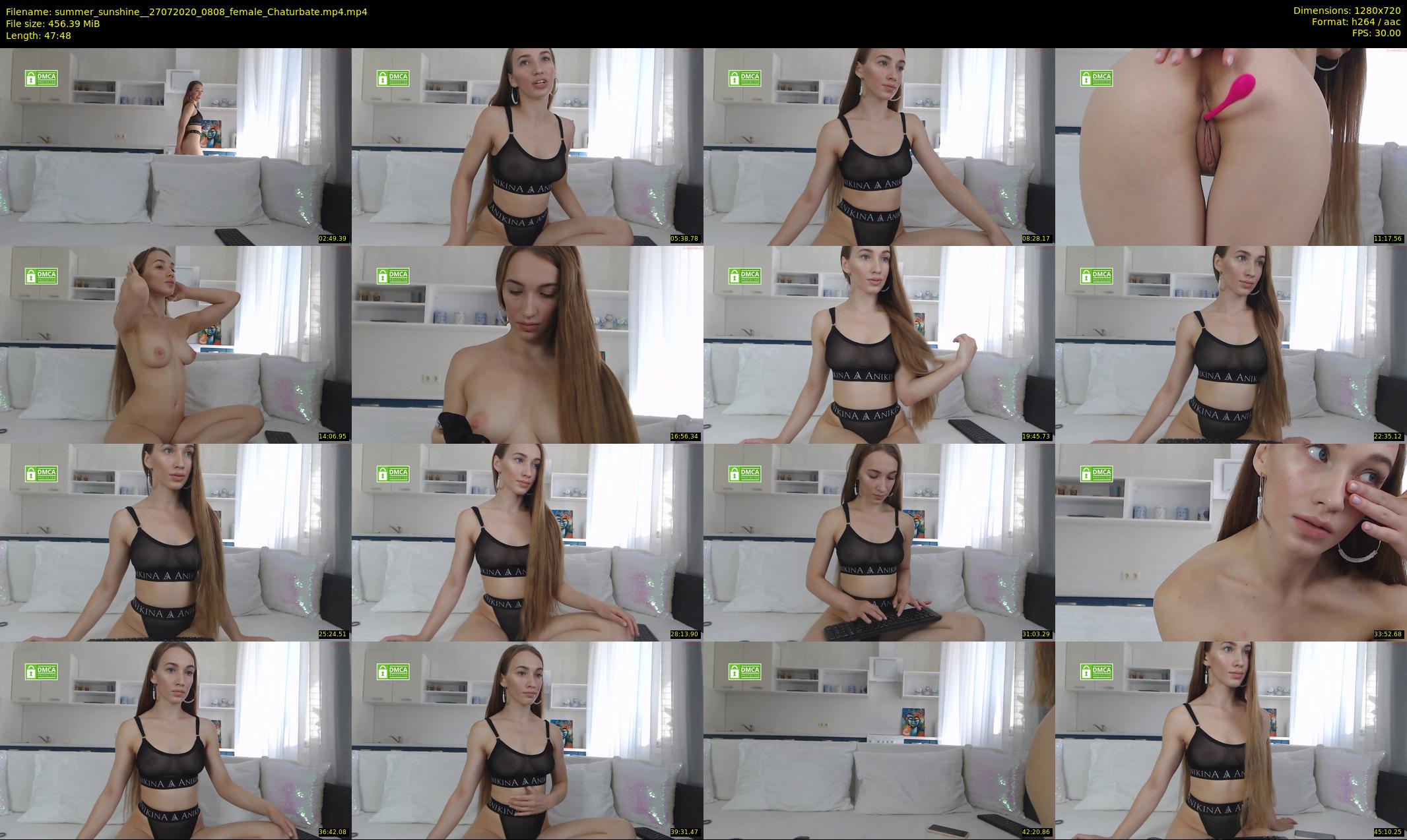 summer_sunshine_ — 48 minute Chaturbate female cam show recording, 720p, Jul 27, 2020