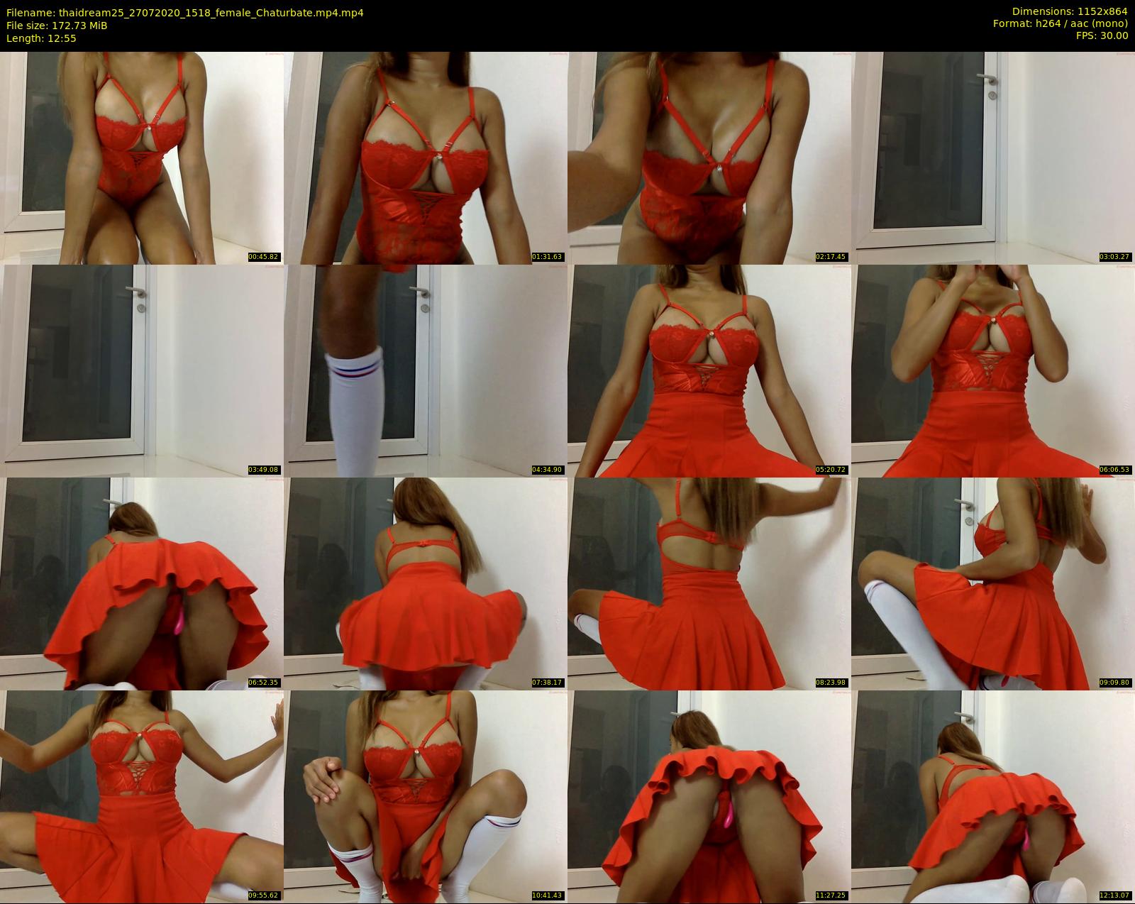 thaidream25 — 13 minute Chaturbate female cam show recording, 720p, Jul 27, 2020