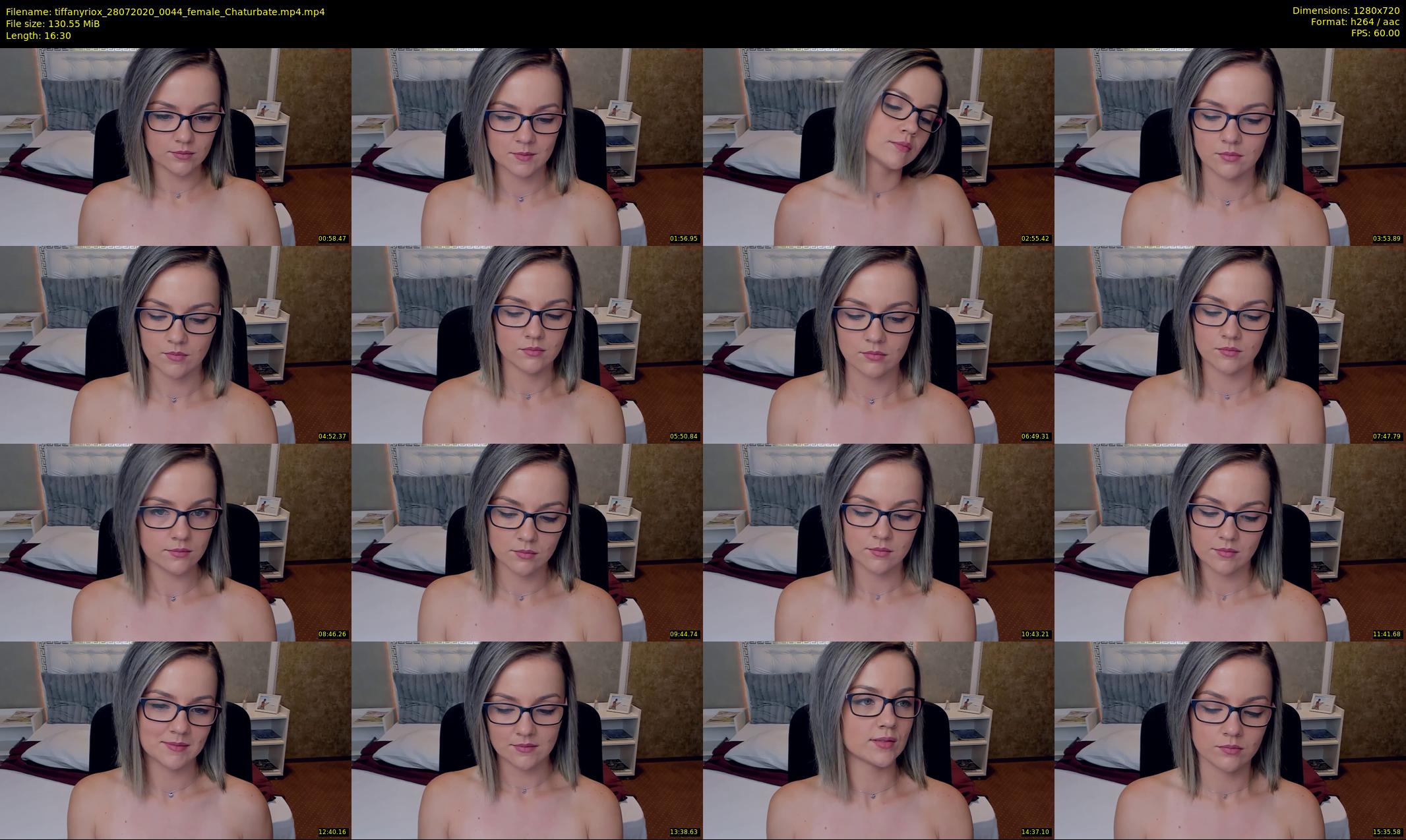 tiffanyriox — 17 minute Chaturbate female cam show recording, 720p, Jul 28, 2020