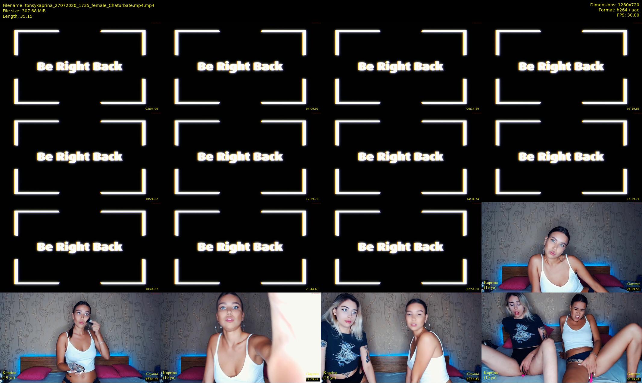 tonsykaprina — 36 minute Chaturbate couple cam show recording, 720p, Jul 27, 2020