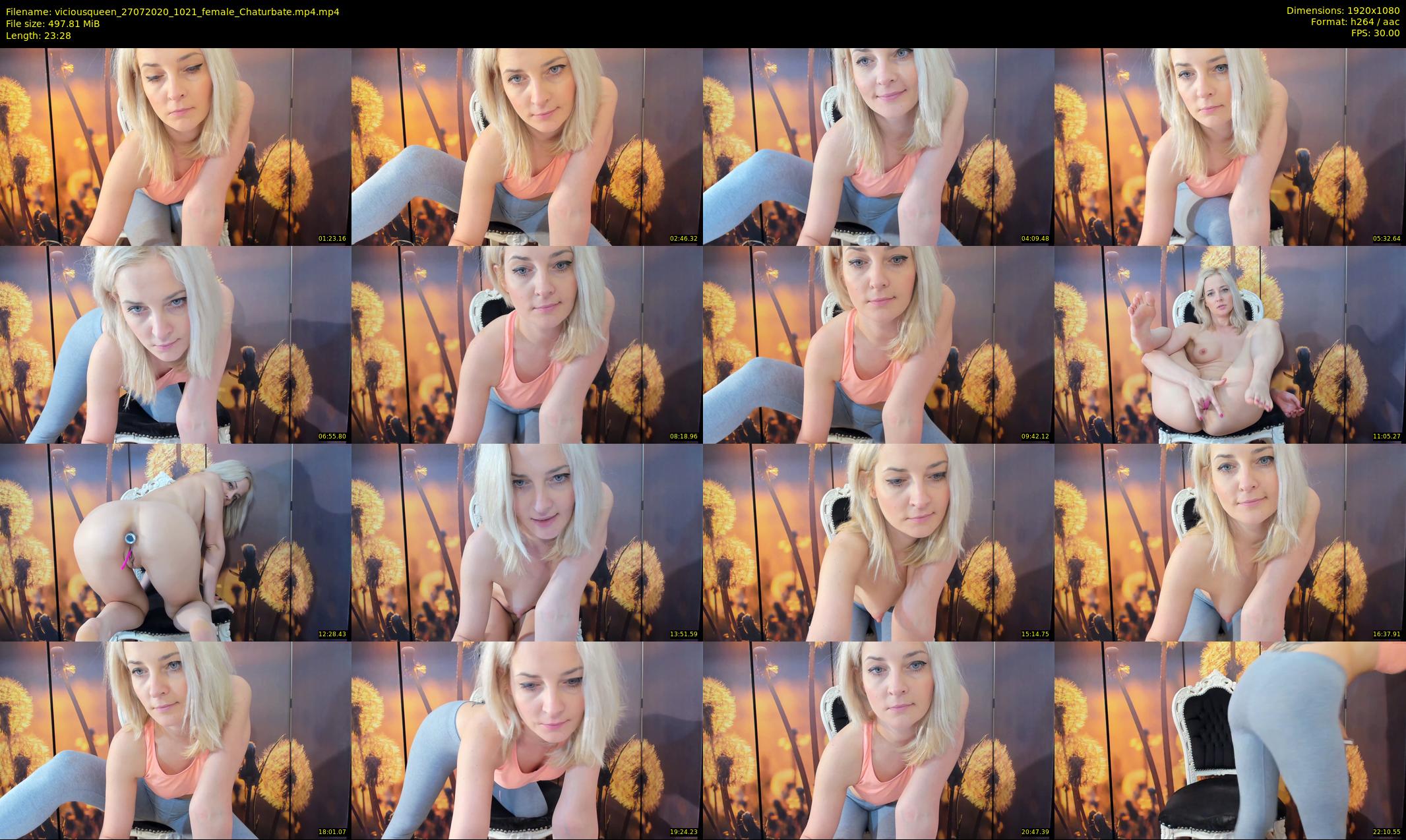 viciousqueen — 24 minute Chaturbate female cam show recording, 1080p, Jul 27, 2020