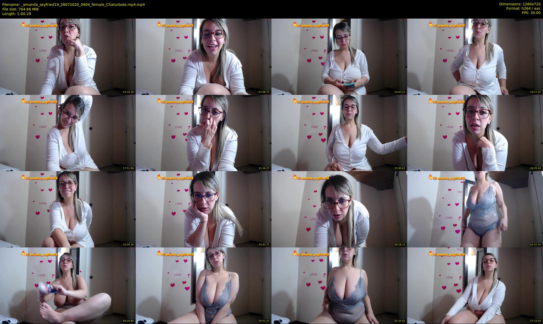 _amanda_seyfried19 — 61 minute Chaturbate female cam show recording, 720p, Jul 28, 2020