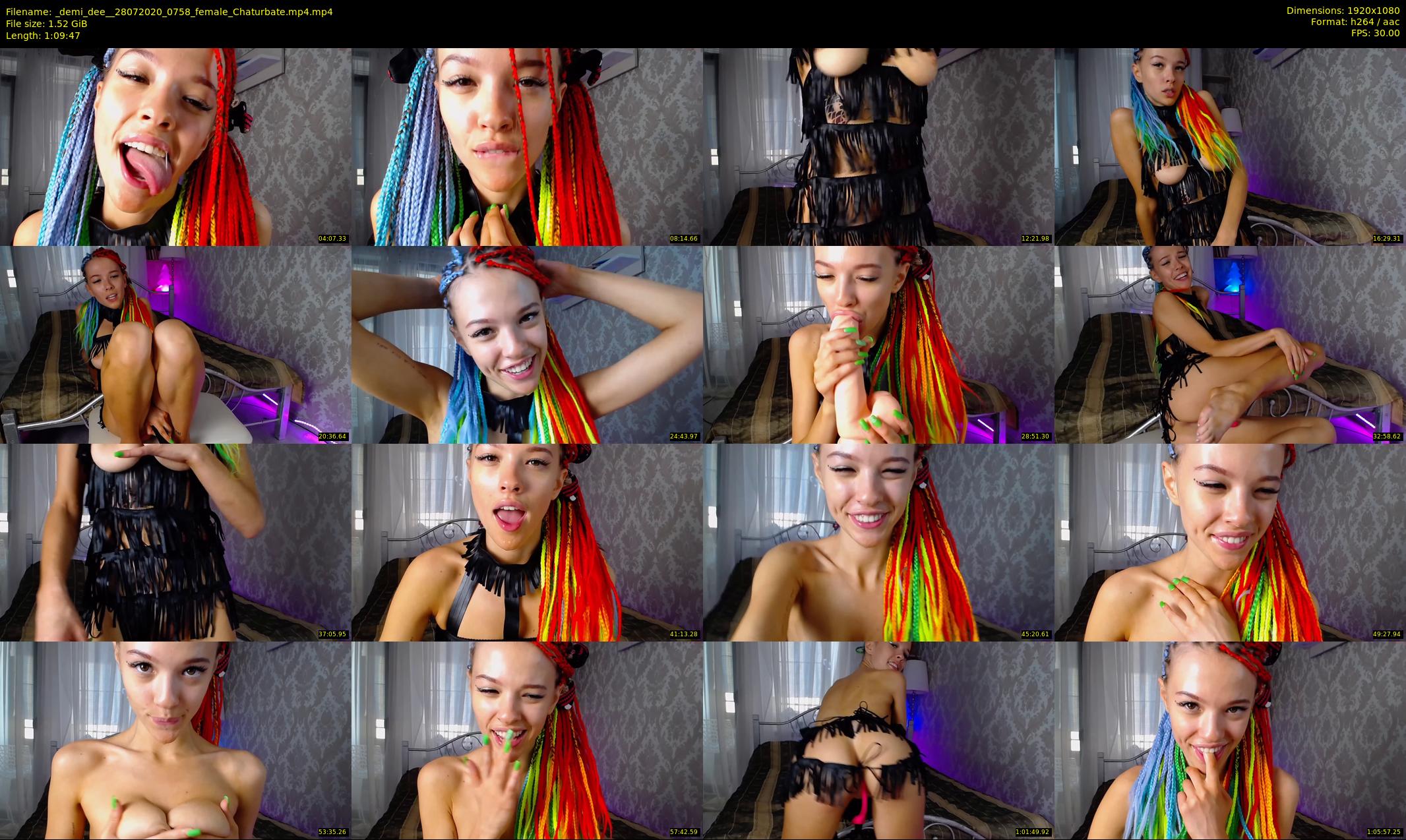 _demi_dee_ — 70 minute Chaturbate female cam show recording, 1080p, Jul 28, 2020