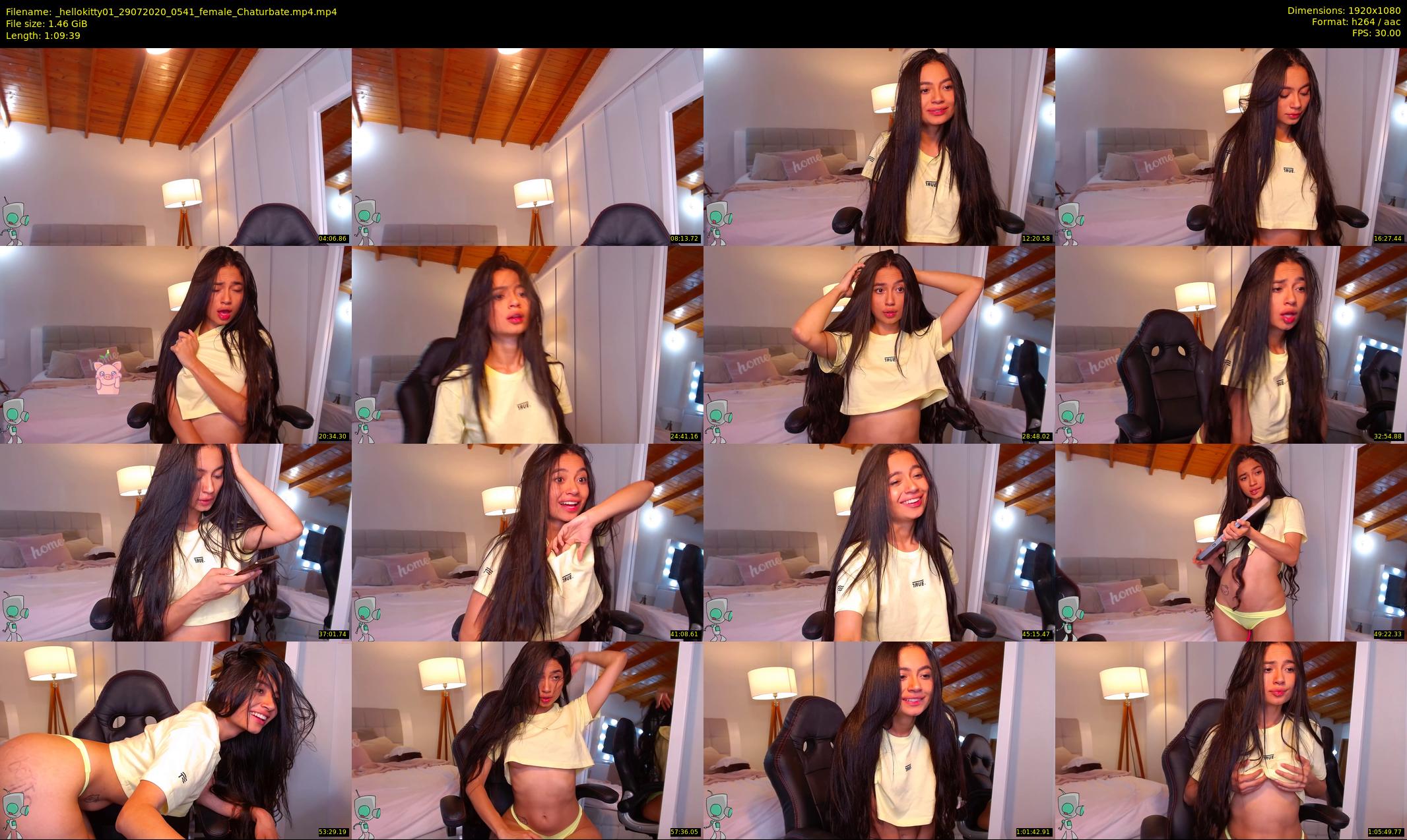 _hellokitty01 — 70 minute Chaturbate female cam show recording, 1080p, Jul 29, 2020