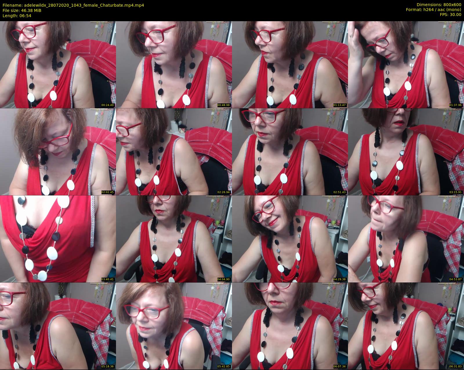 adelewildx — 7 minute Chaturbate female cam show recording, 480p, Jul 28, 2020