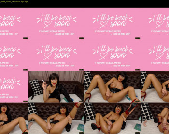 adonamazzara — 58 minute Chaturbate female cam show recording, 720p, Jul 29, 2020